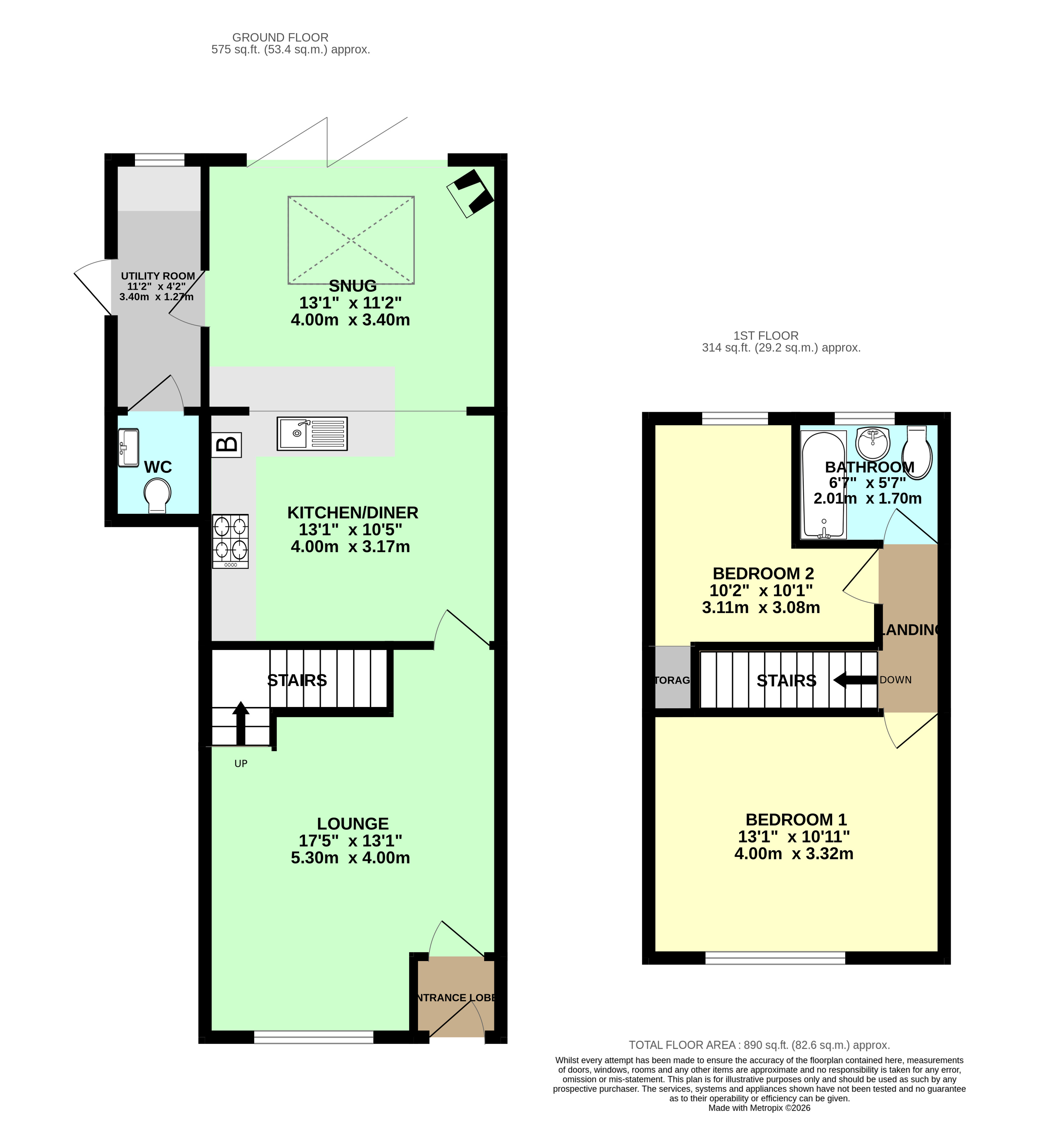 38, Wydale Road, York floorplan