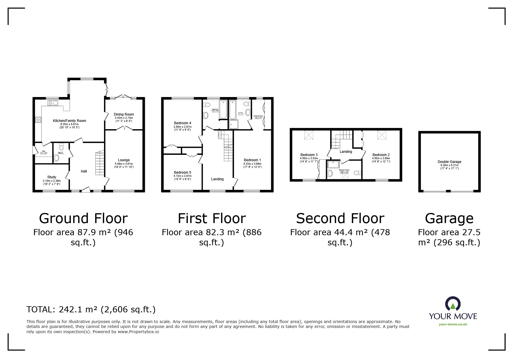 16, Facers Lane, Leicester floorplan