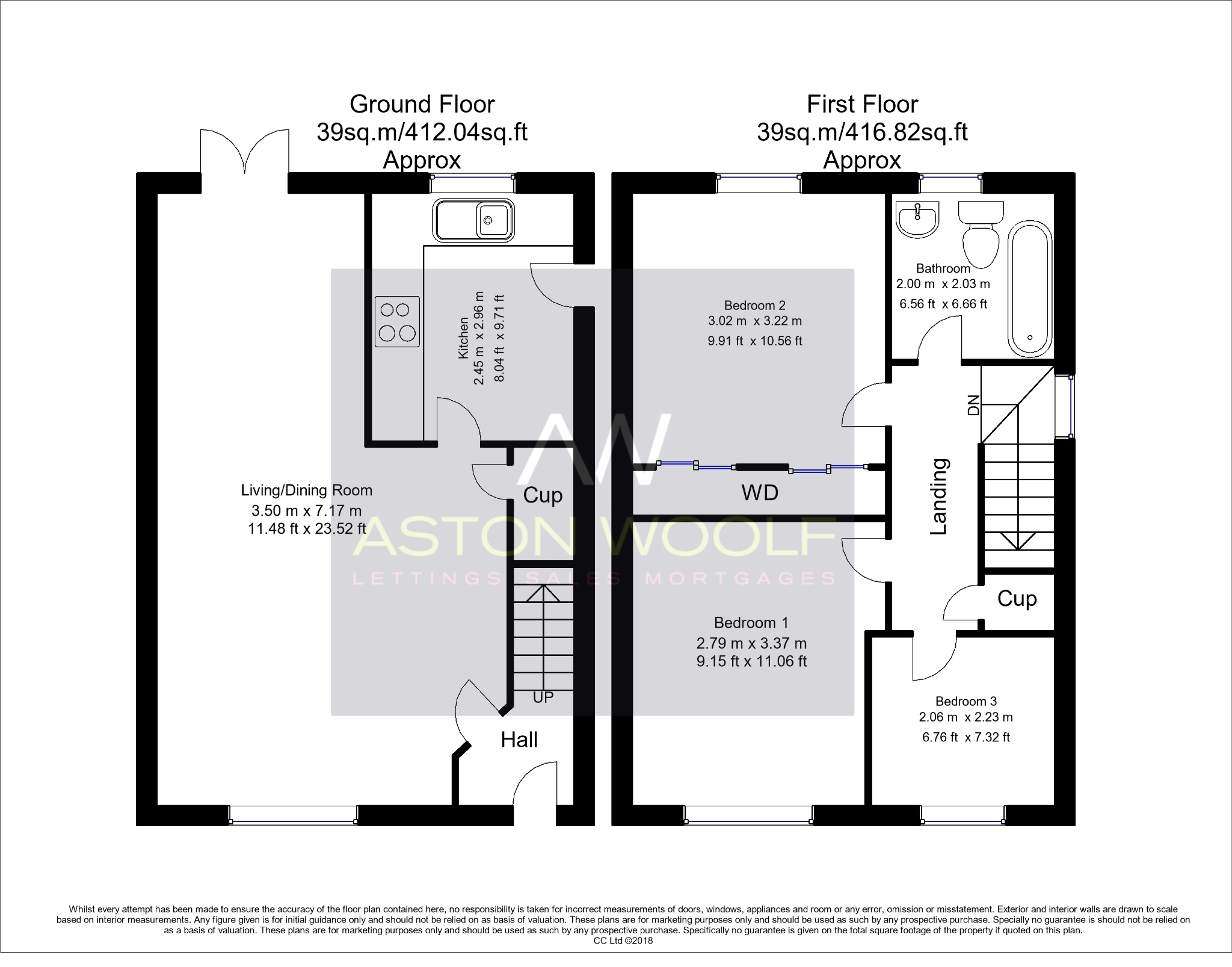 18, Lakeland Avenue, Nottingham floorplan