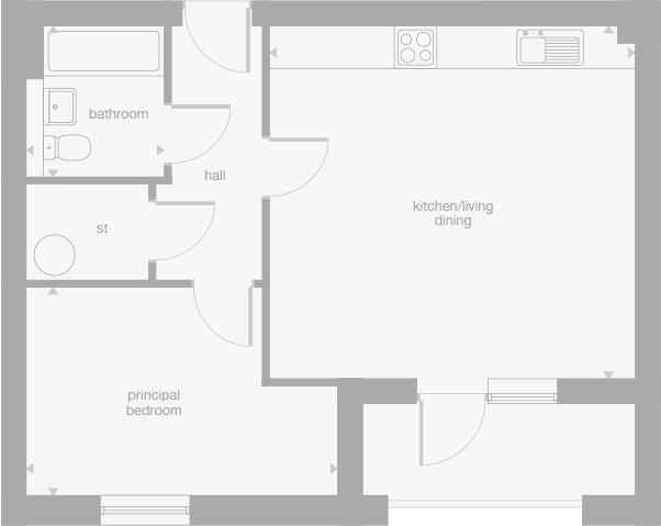 136, Chobham Road, Frimley floorplan