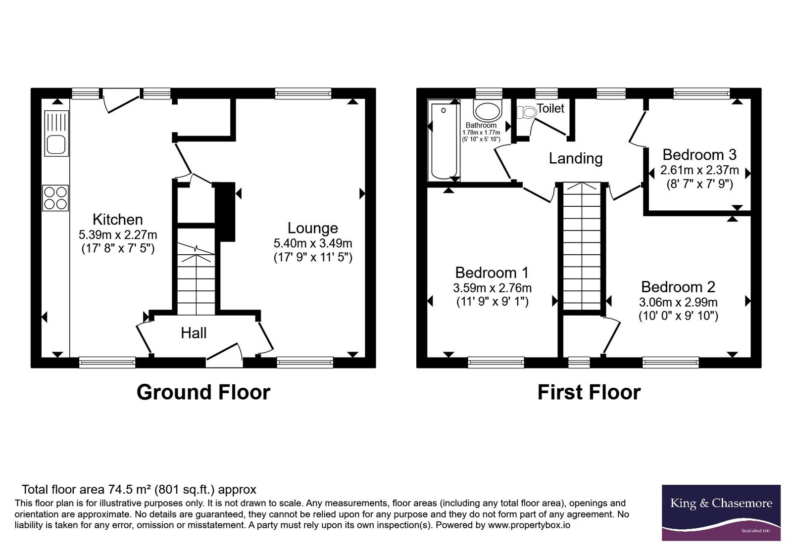 Waverley Crescent, East Sussex floorplan