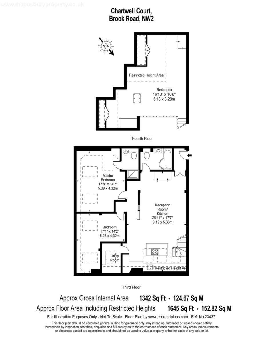 3 Bedrooms Flat to rent in Chartwell Court, Brook Road, Neasden NW2