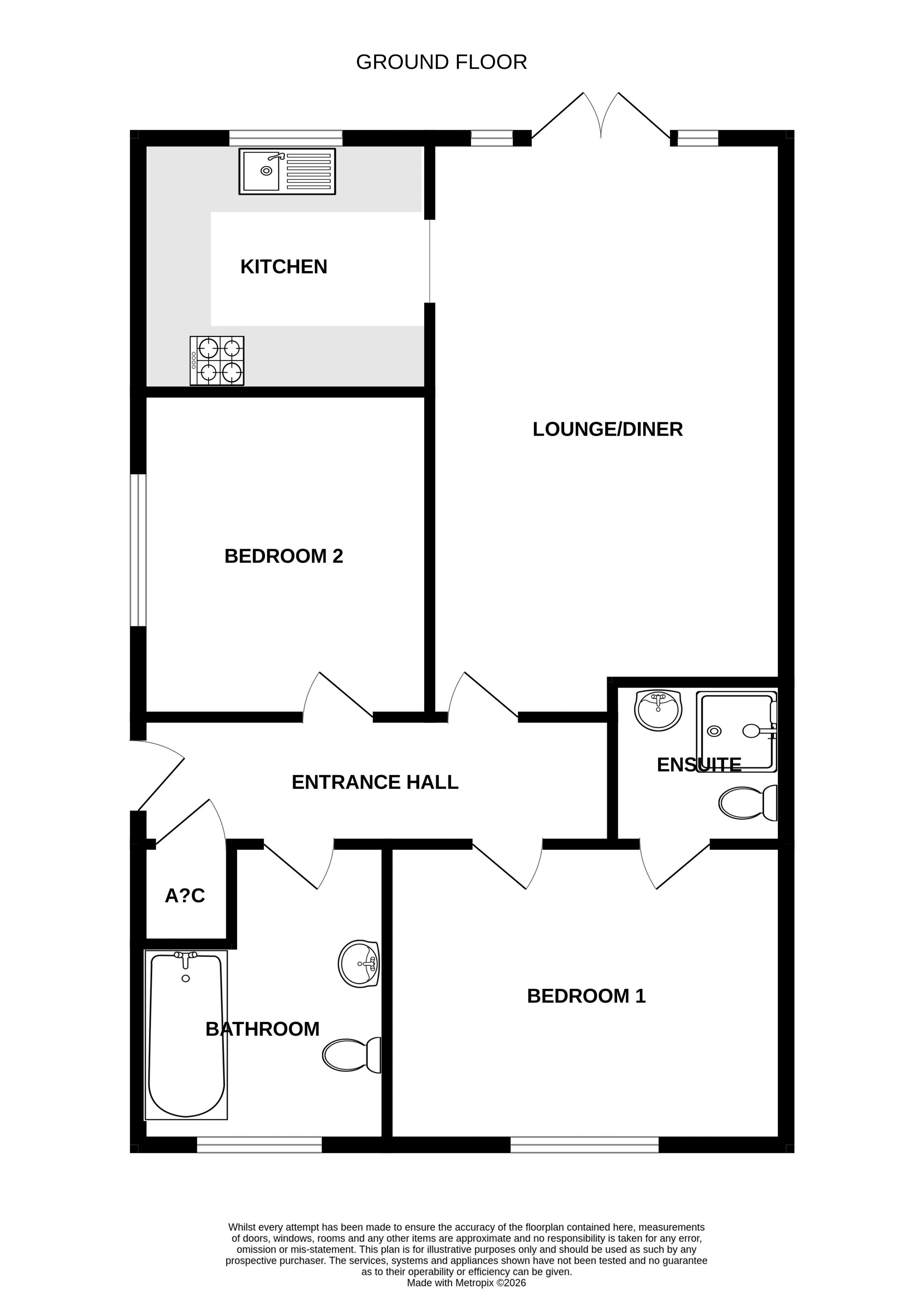 35B, West Haye Road, Hayling Island floorplan