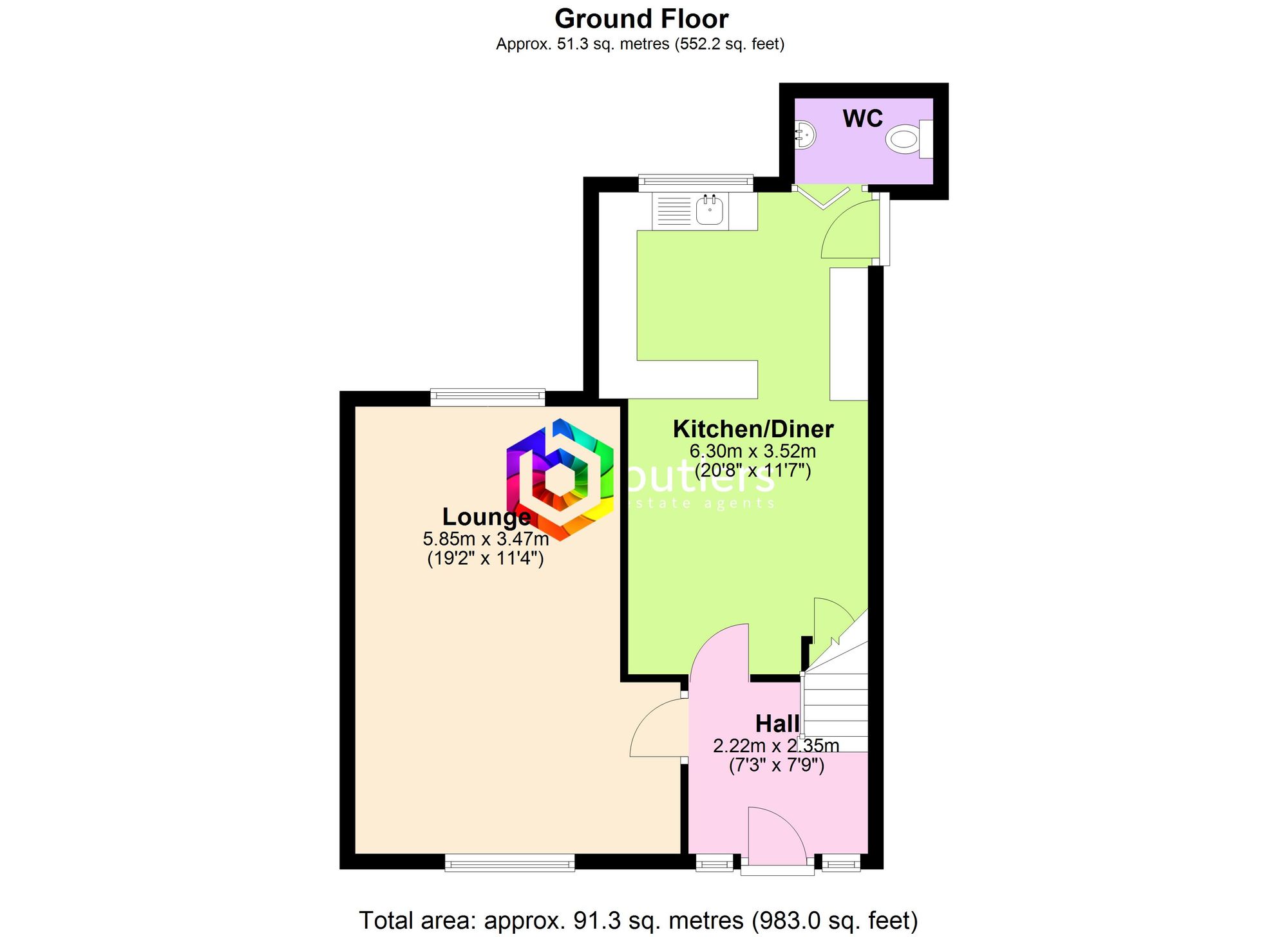 27b Mosborough Moor, Sheffield floorplan