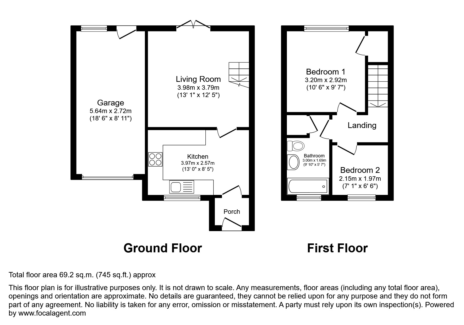 3, France Street, Rotherham floorplan