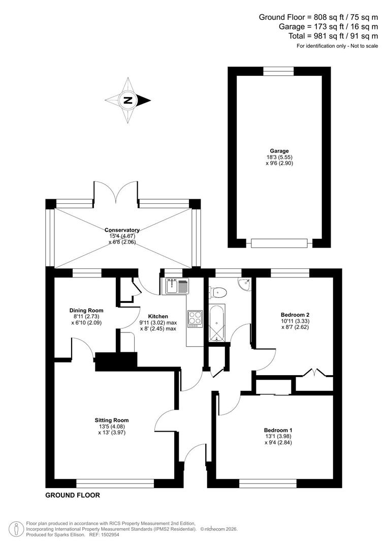 30, Verona Road, Chandler's Ford floorplan