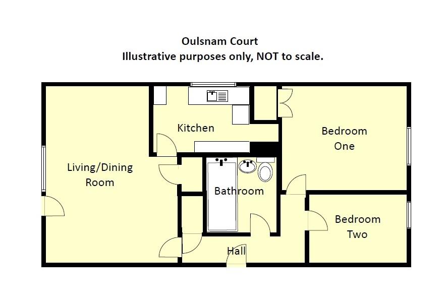 Flat 3 Oulsnam Court, Wake Green Park, Birmingham floorplan