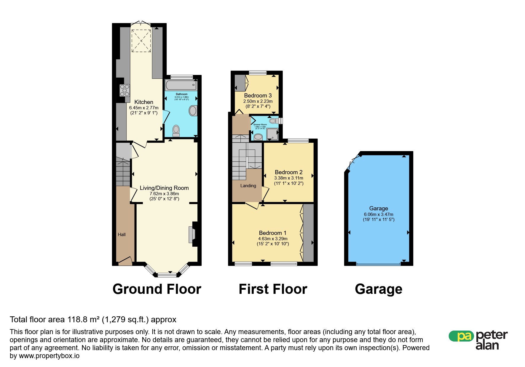 10, High Street, Neath floorplan