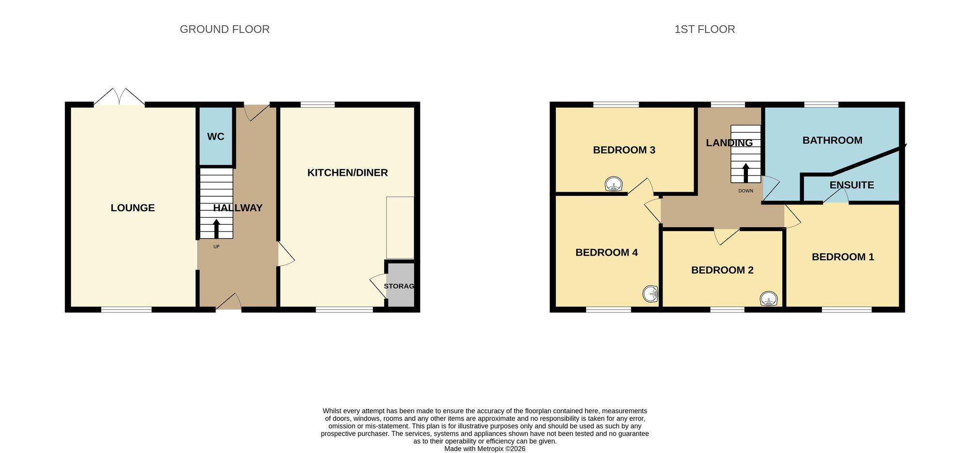 14 Knowe Terrace, Carlisle floorplan