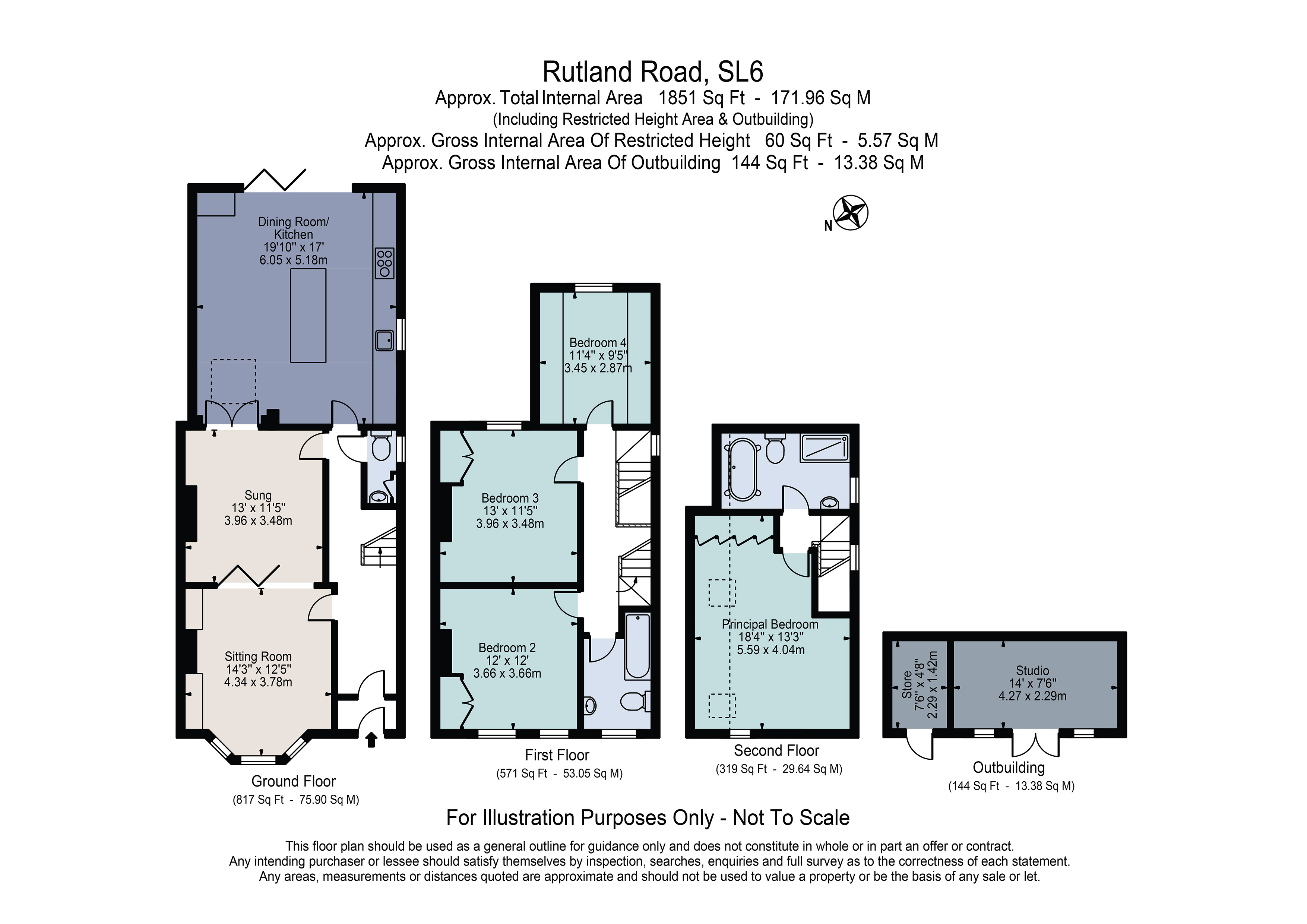 25, Rutland Road, Berkshire floorplan