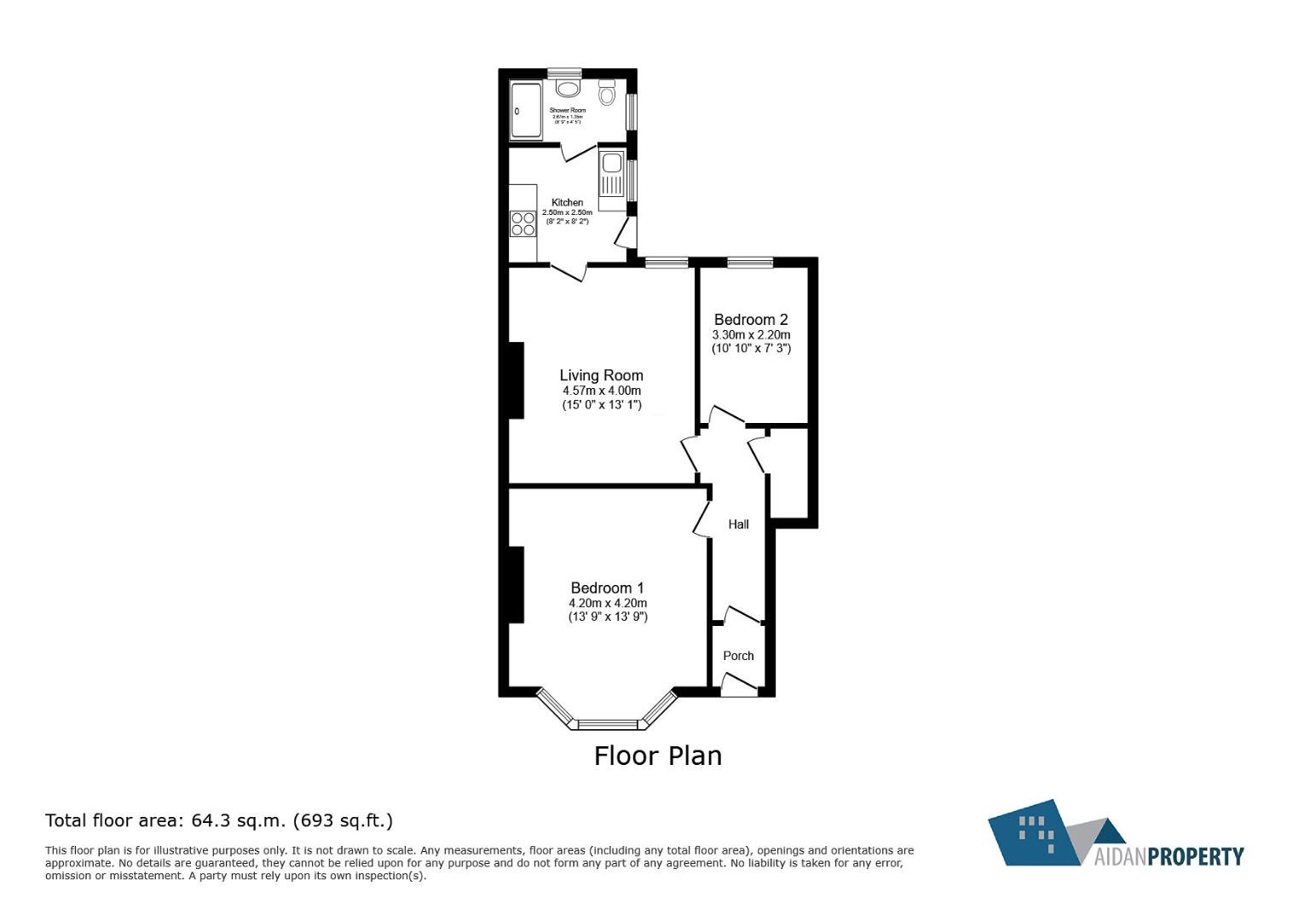 50, Sutton Street, Newcastle Upon Tyne floorplan