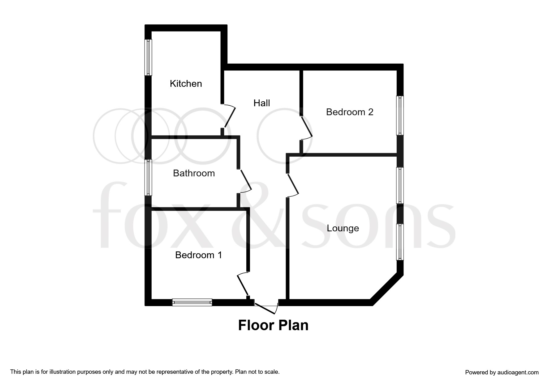 2 Bedrooms Flat for sale in Tarring Road, Broadwater, Worthing BN11