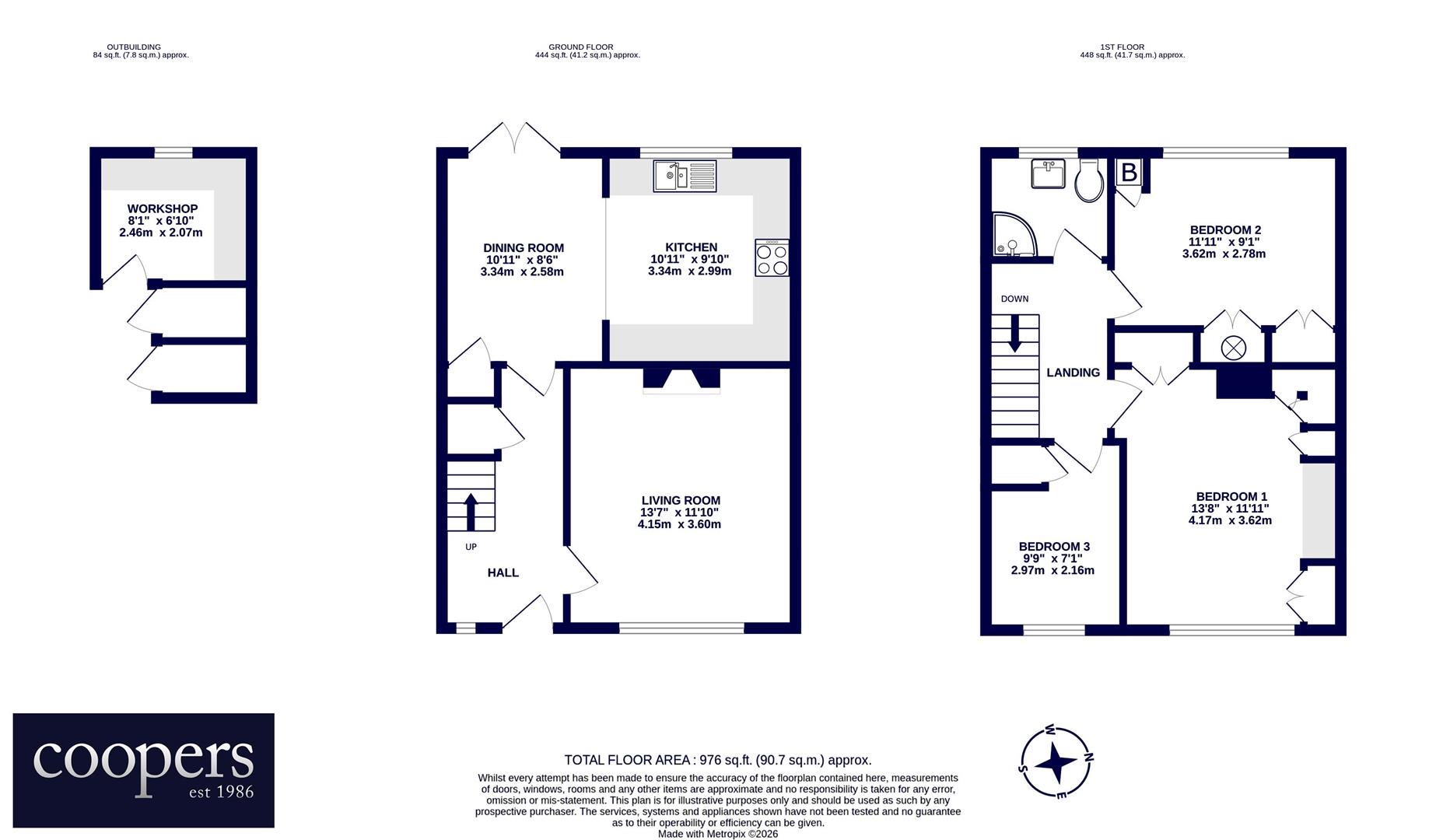 55, Nine Elms Avenue, Uxbridge floorplan