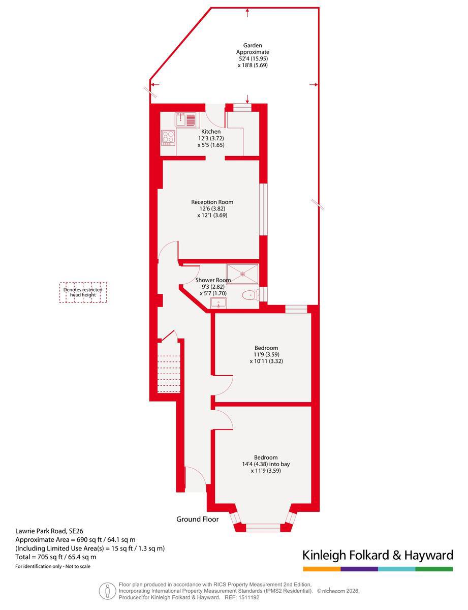 60, Lawrie Park Road, London floorplan