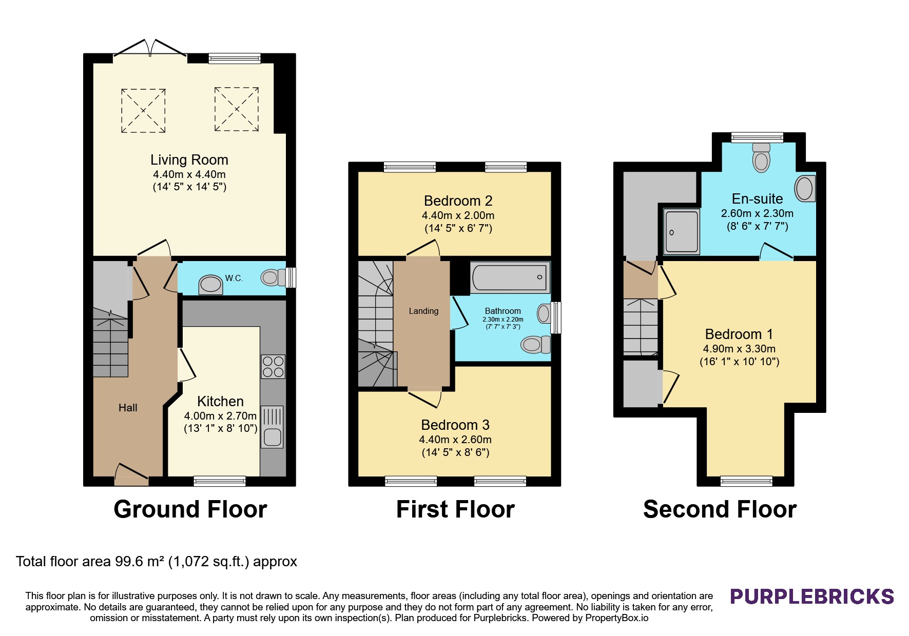 2, Elder Drive, Stockport floorplan