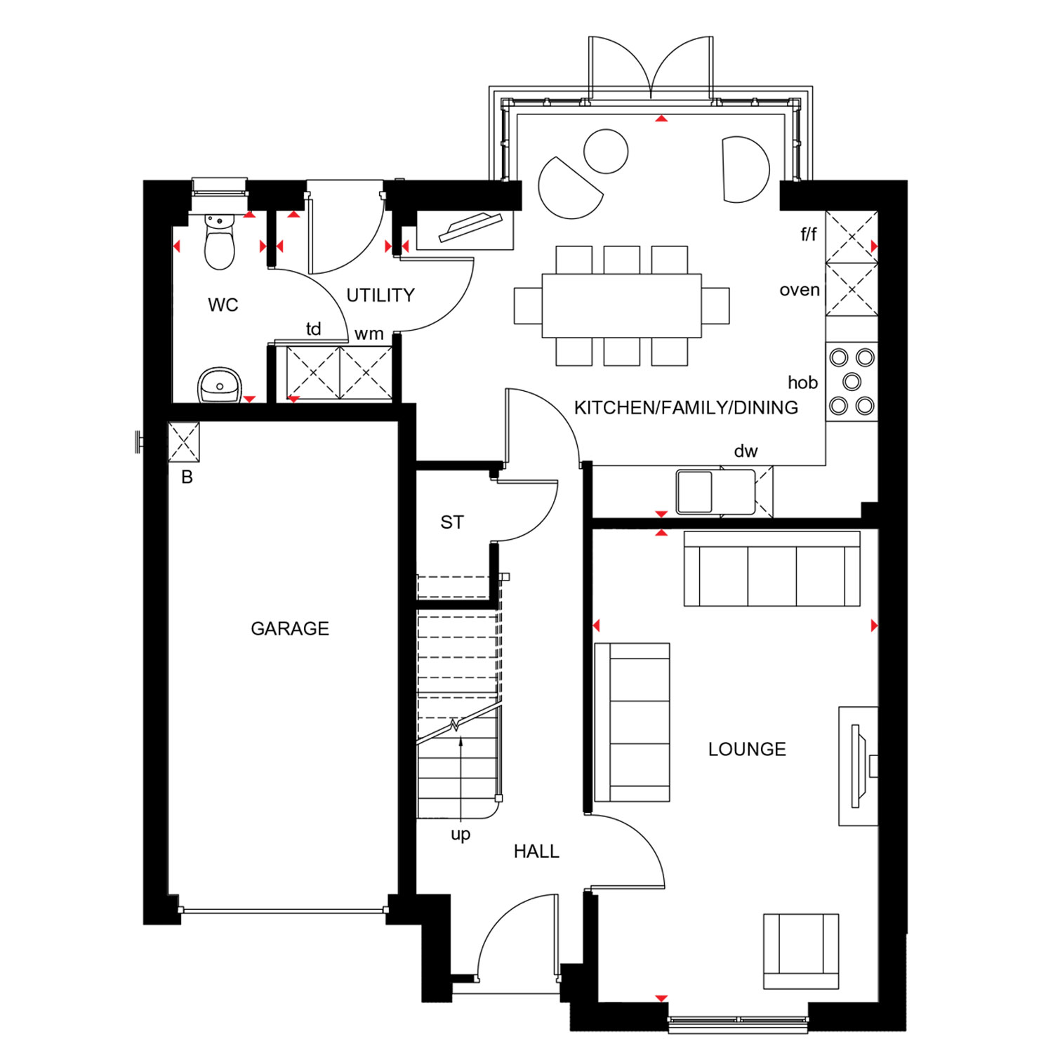 H8821266, 1 Marlott Place, Jackton floorplan
