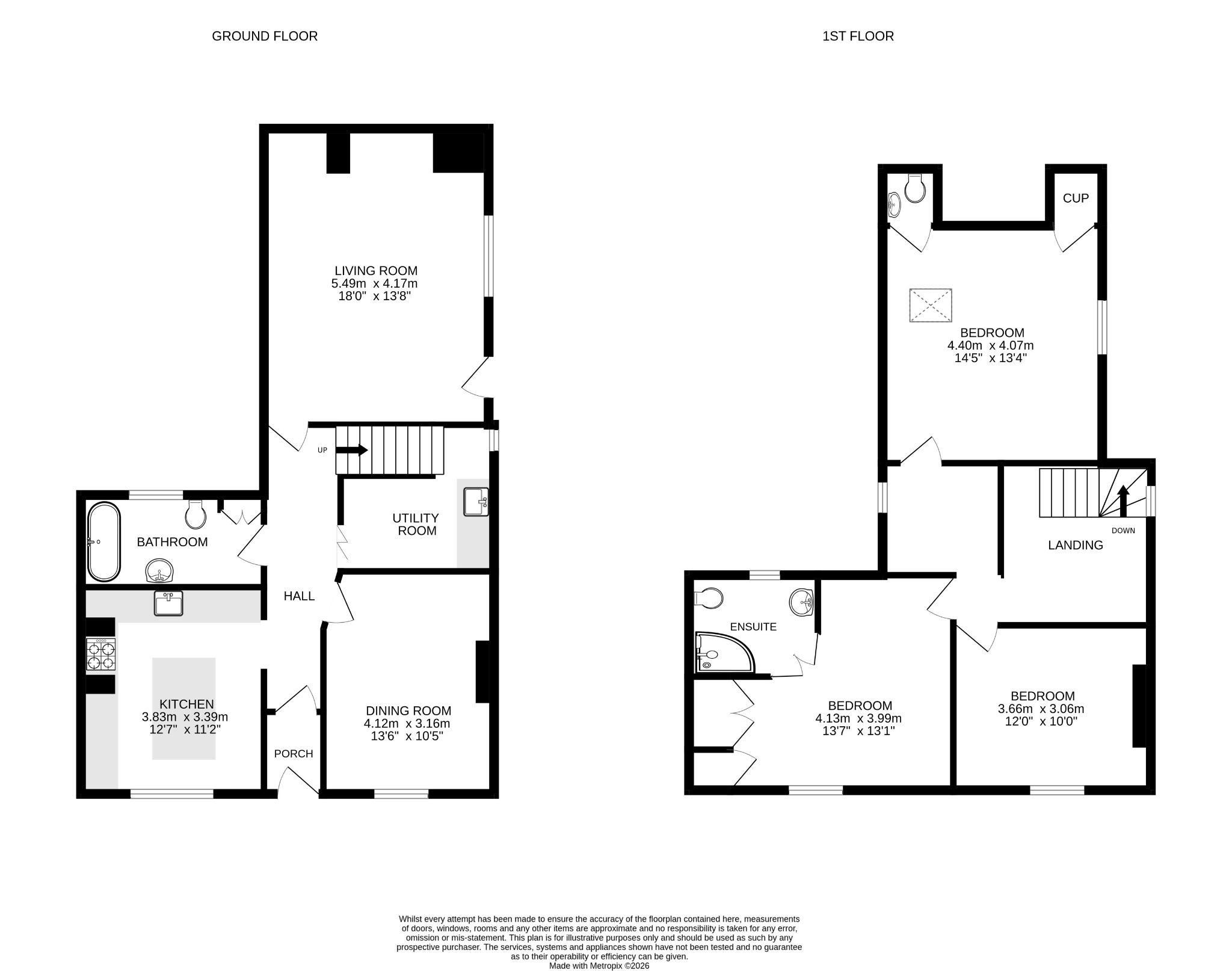 7 Market Street, Hayle, Cornwall floorplan