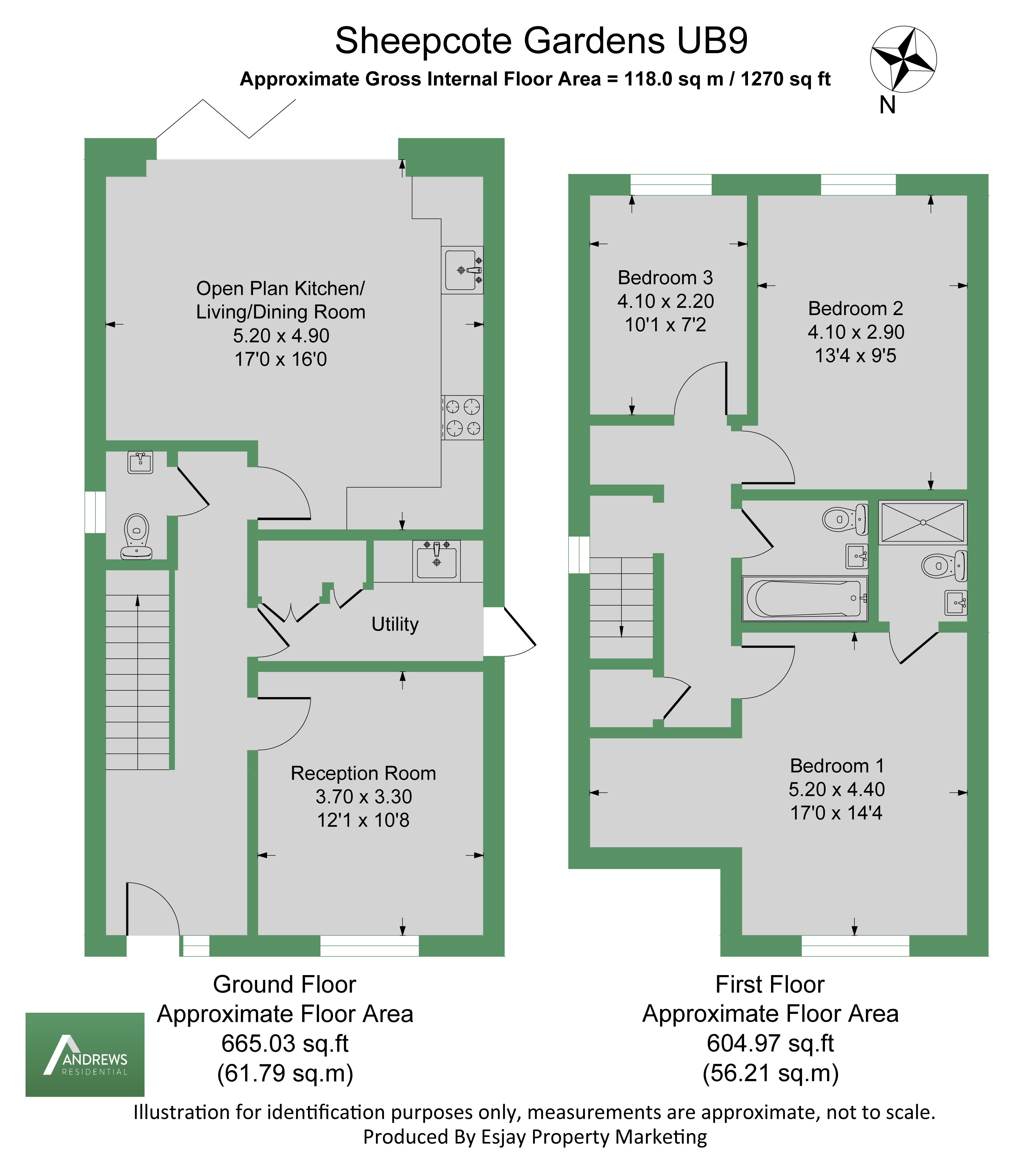 10a, Sheepcote Gardens, Uxbridge floorplan