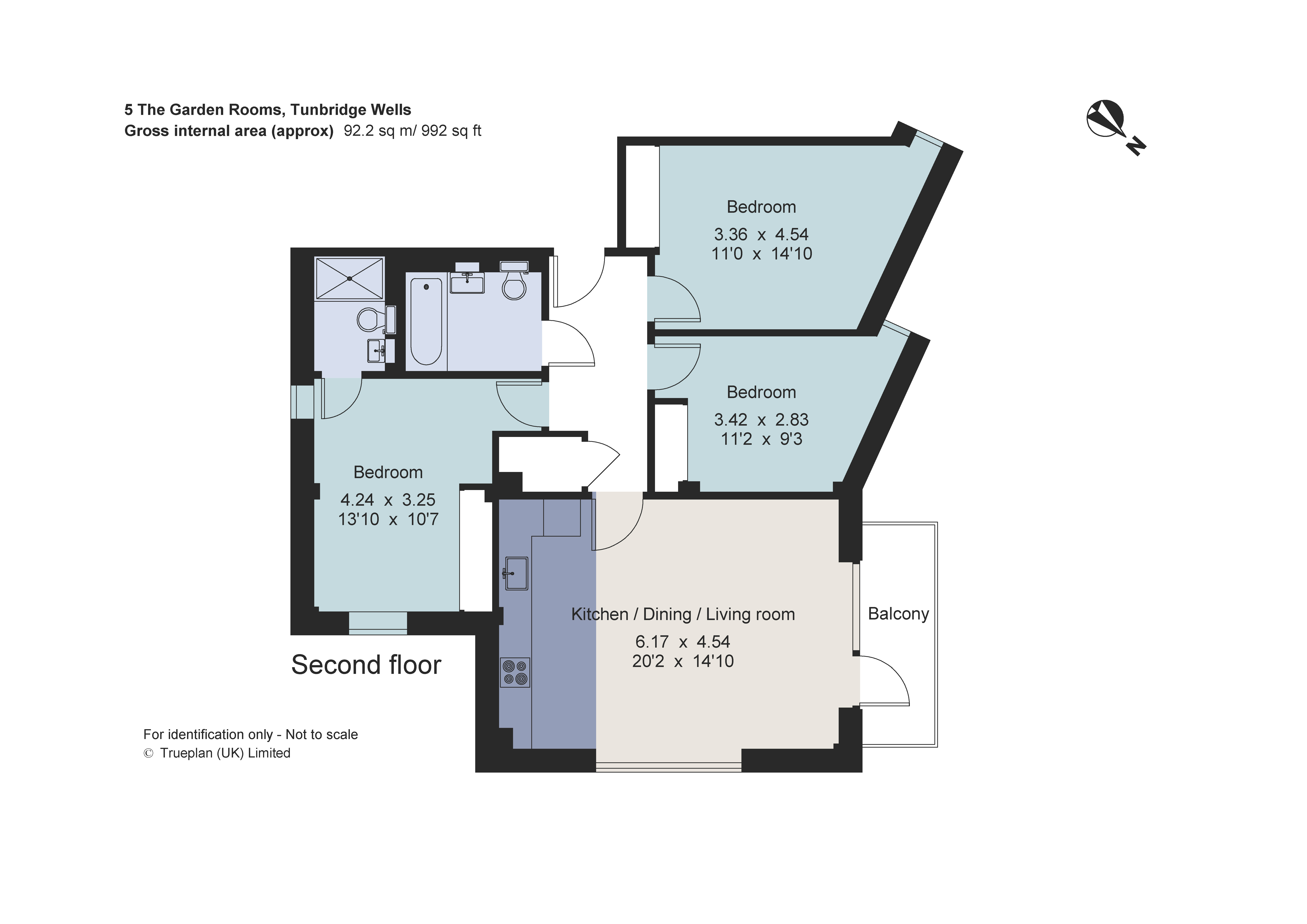 The Garden Rooms, Linden Park Road, Tunbridge Wells, Kent TN2, 3