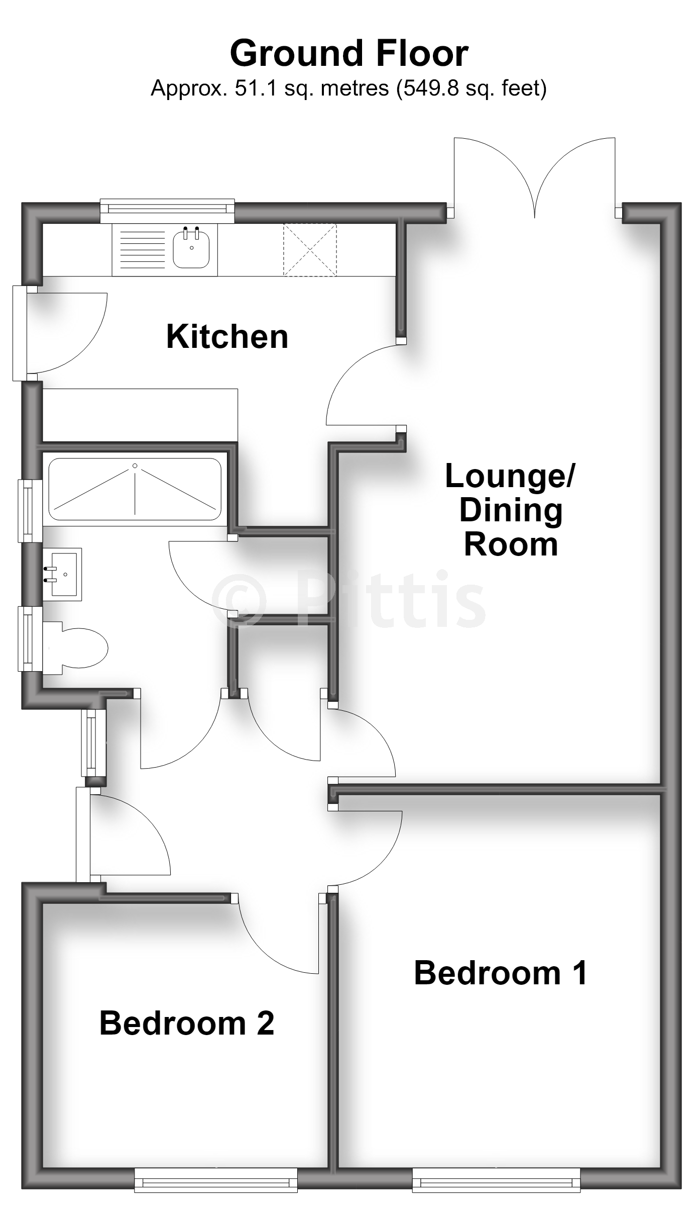 16, Lincoln Way, Bembridge floorplan