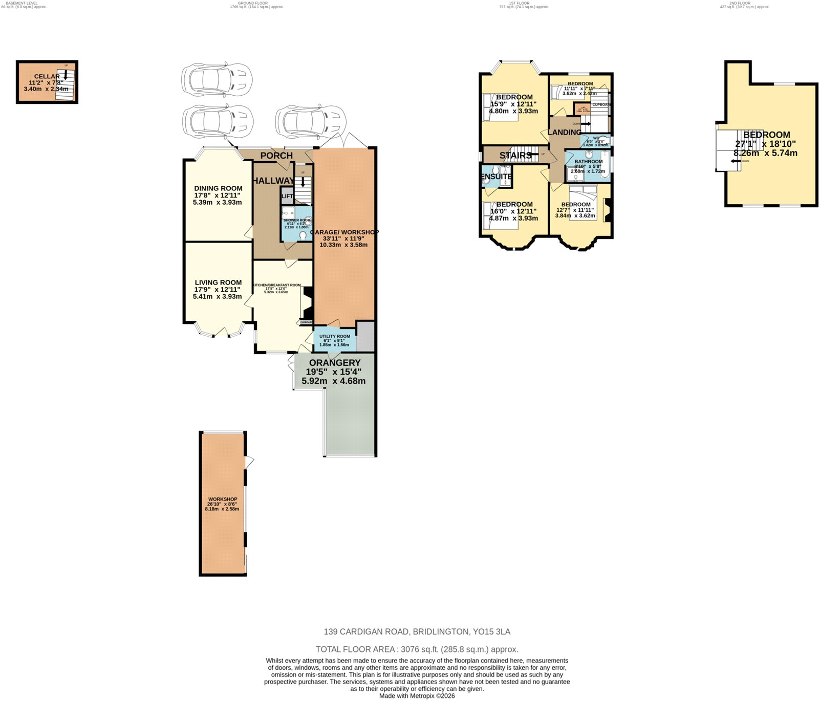 Cardigan Road, East Riding floorplan