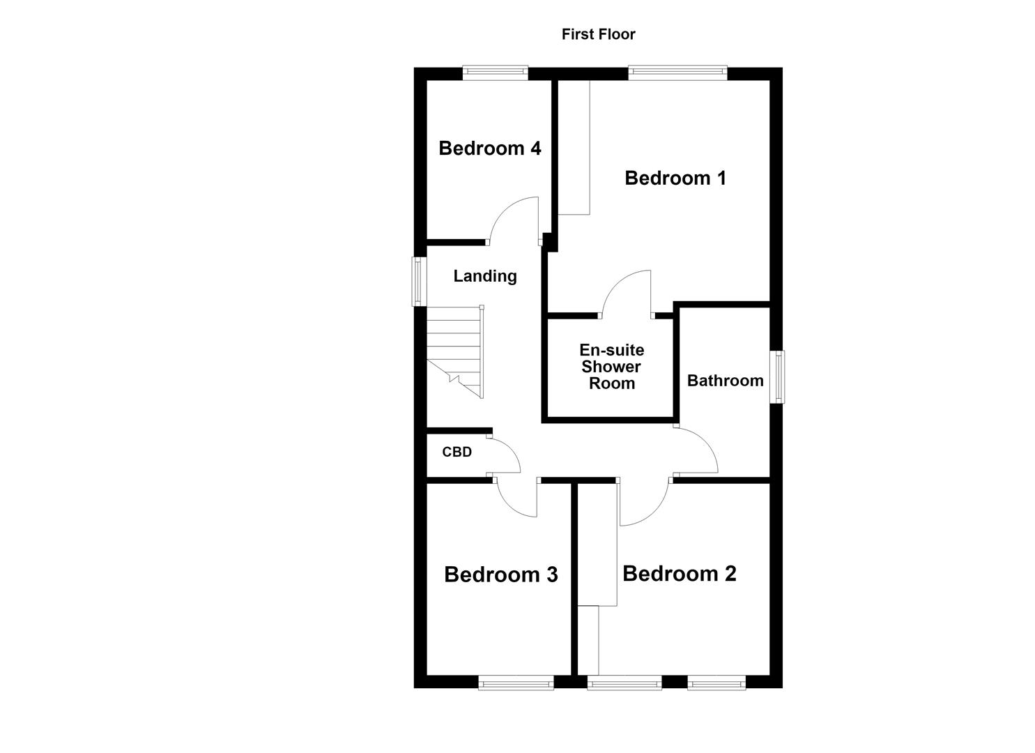 Meadow Vale, Wakefield floorplan