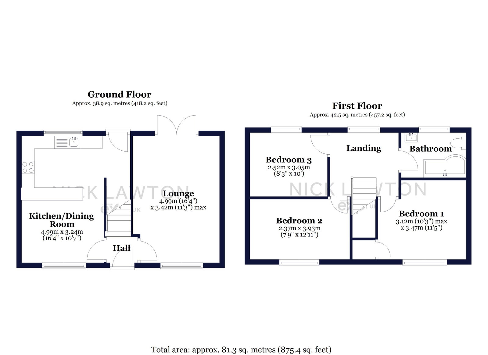 41, Park Avenue, Mansfield floorplan