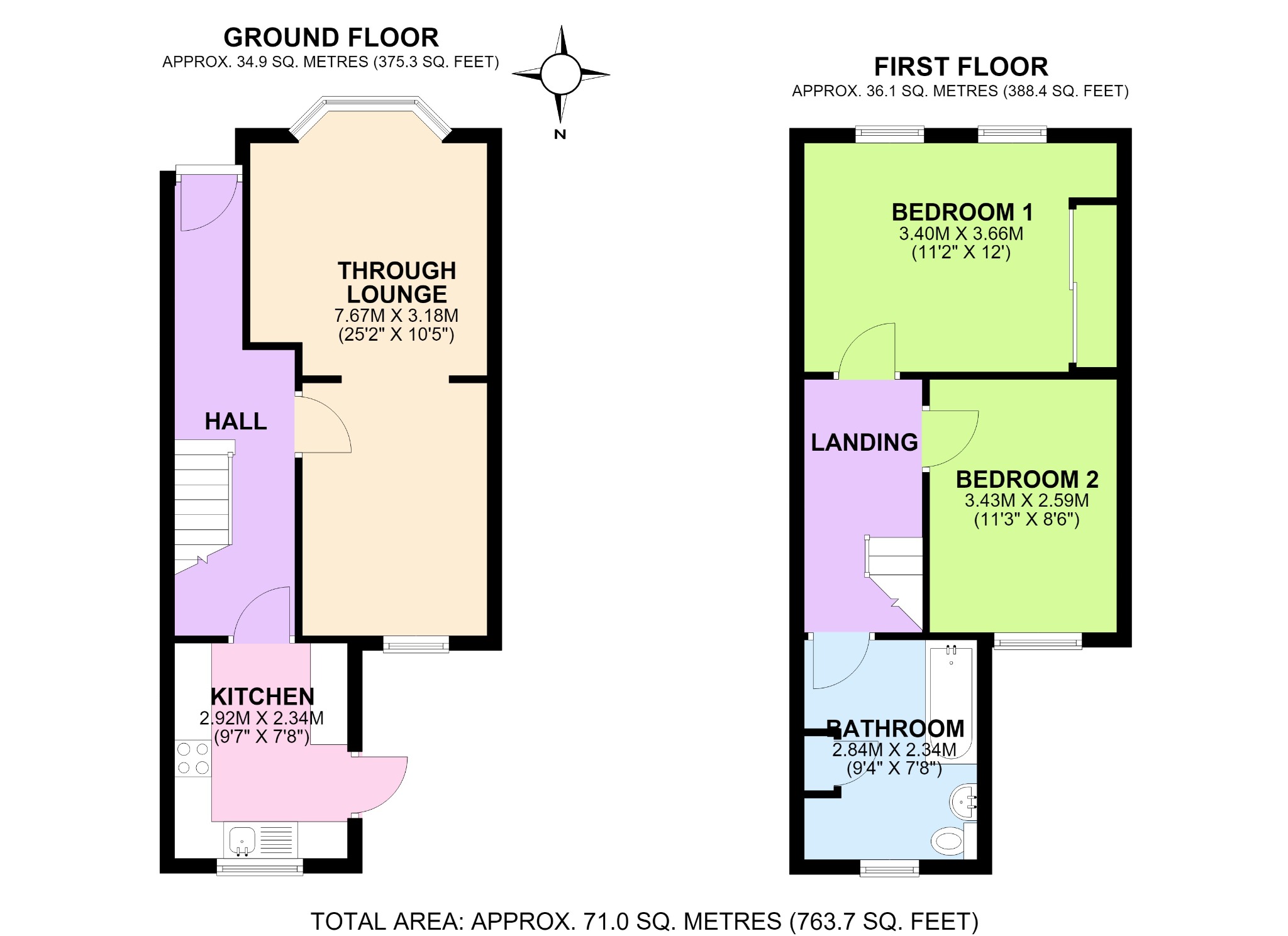 123 Kirkham Street, Greenwich, London floorplan