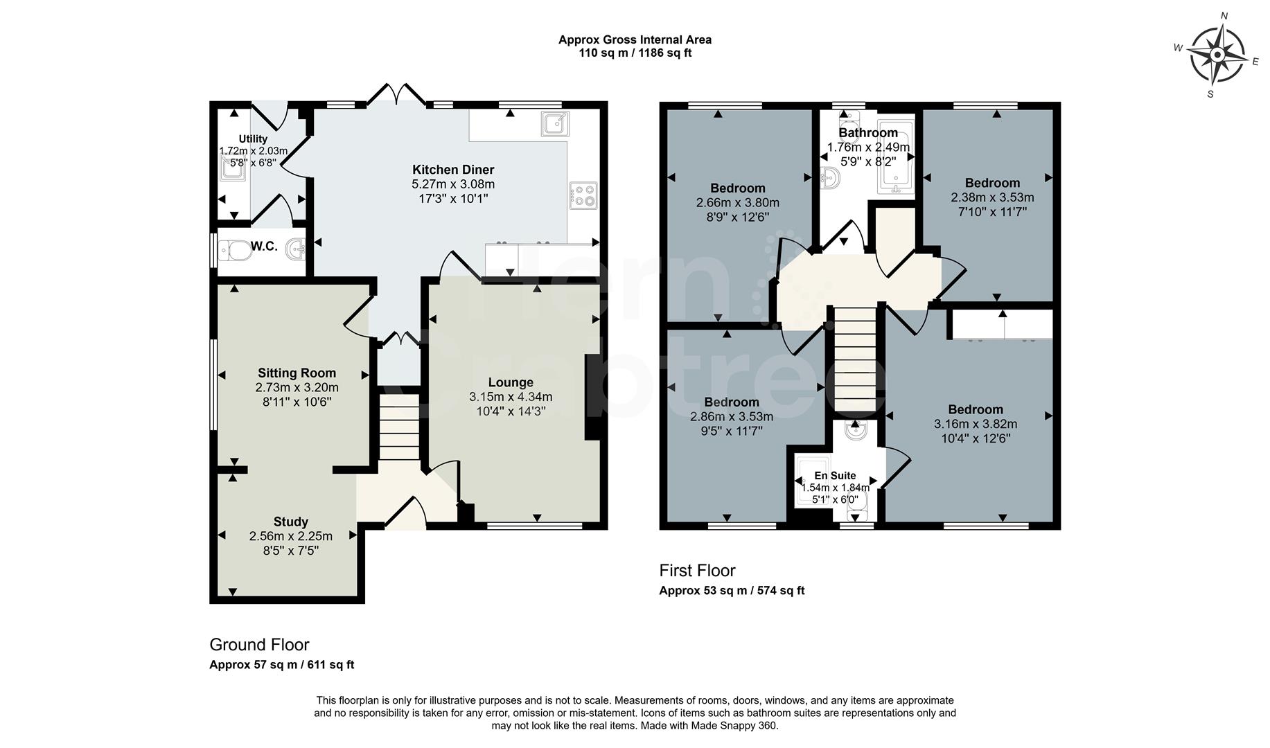 82, Heol Nant Glandulas, Cardiff floorplan