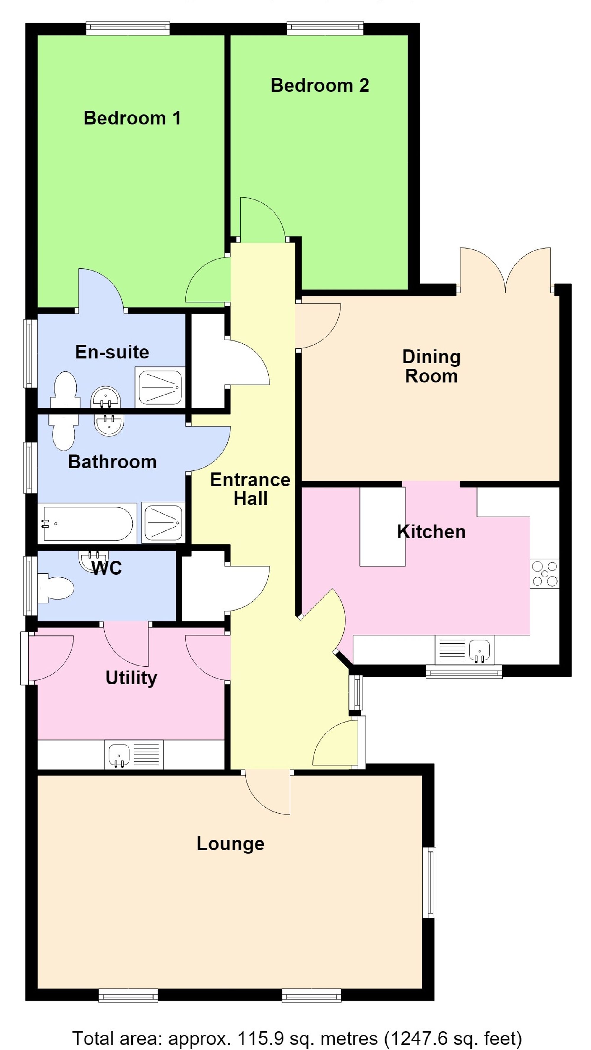Country View Caleb Hill Road, Boston floorplan