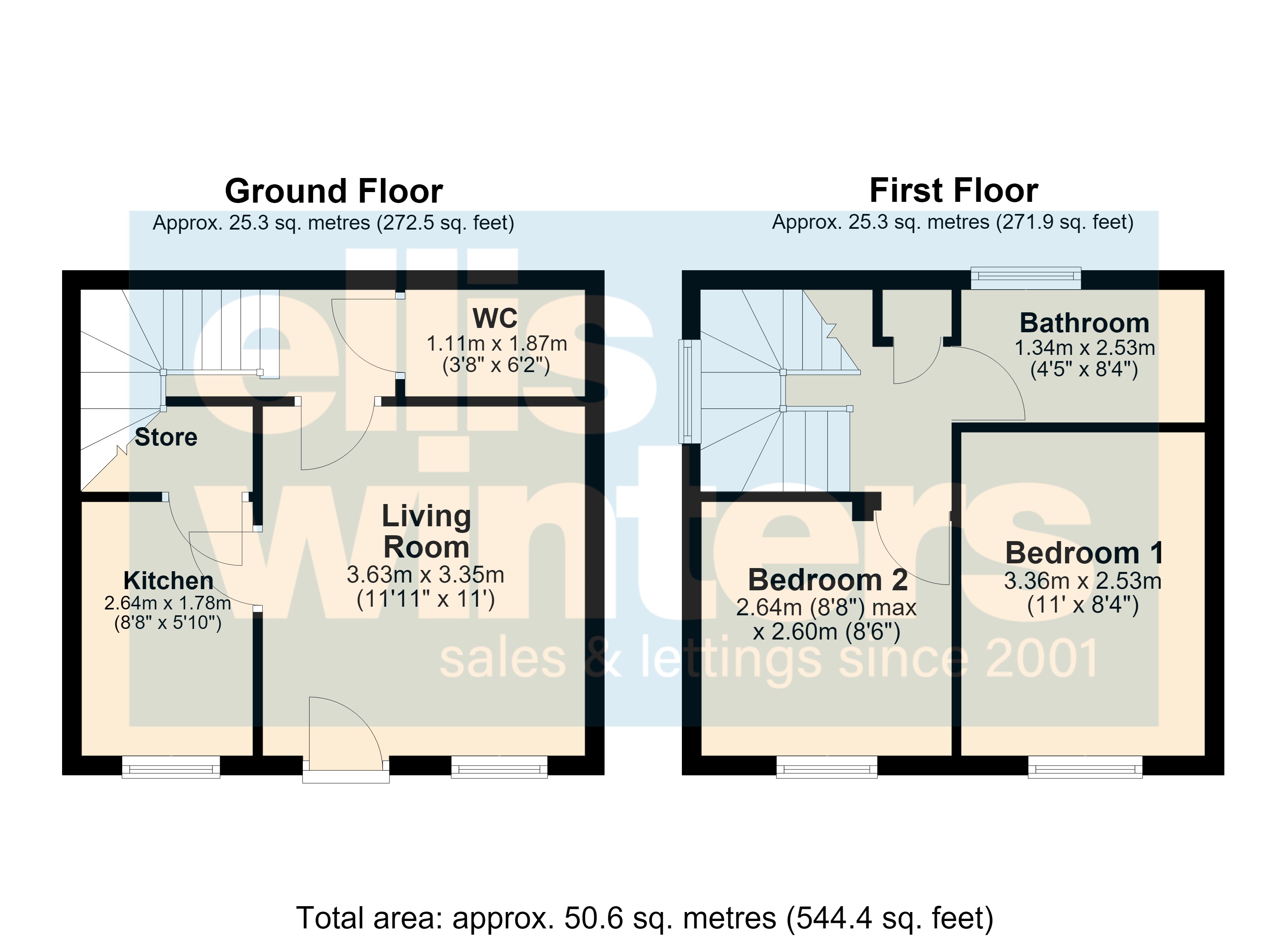Palmer Close, Huntingdon floorplan