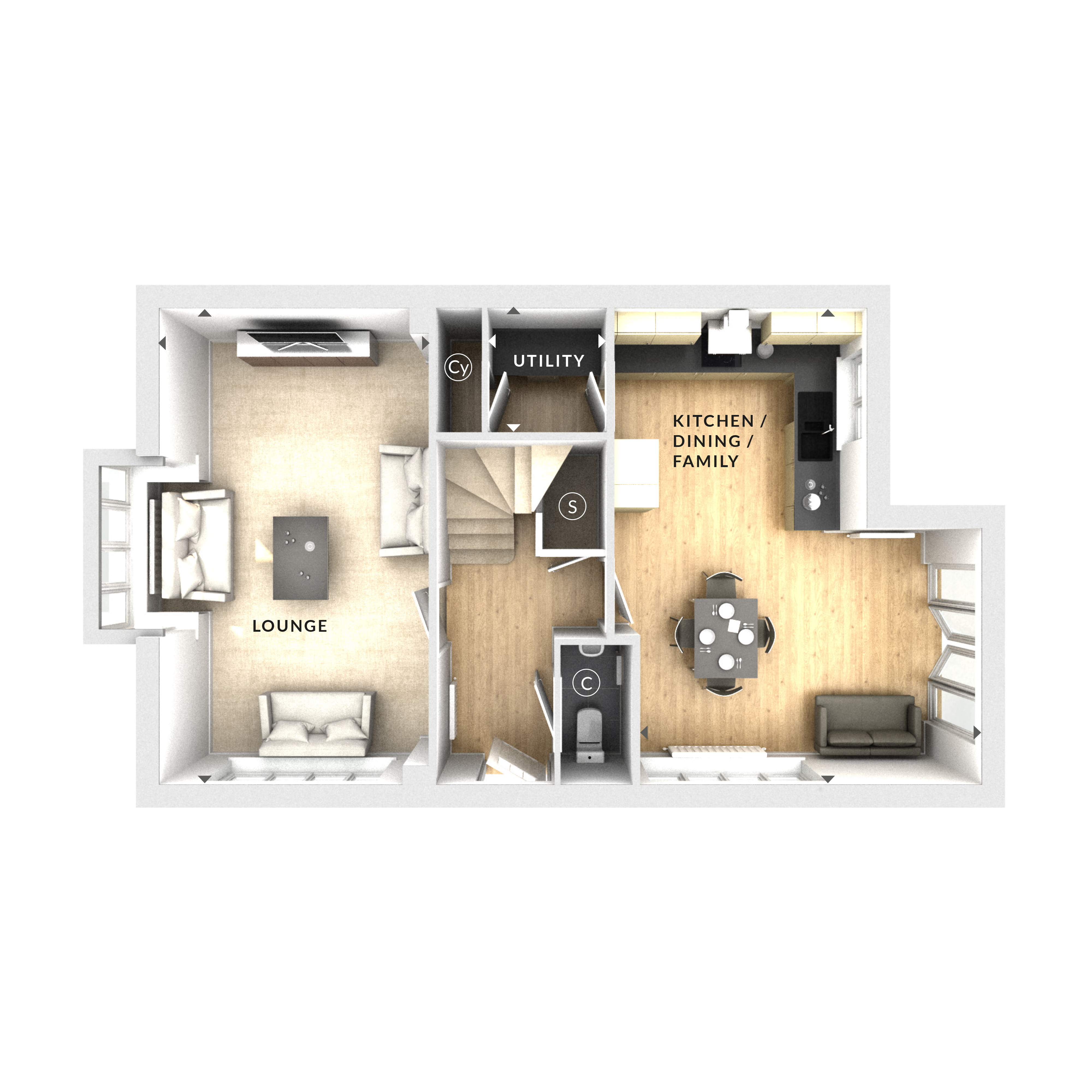 164, Augusta Avenue, Off Tessall Lane, Birmingham floorplan