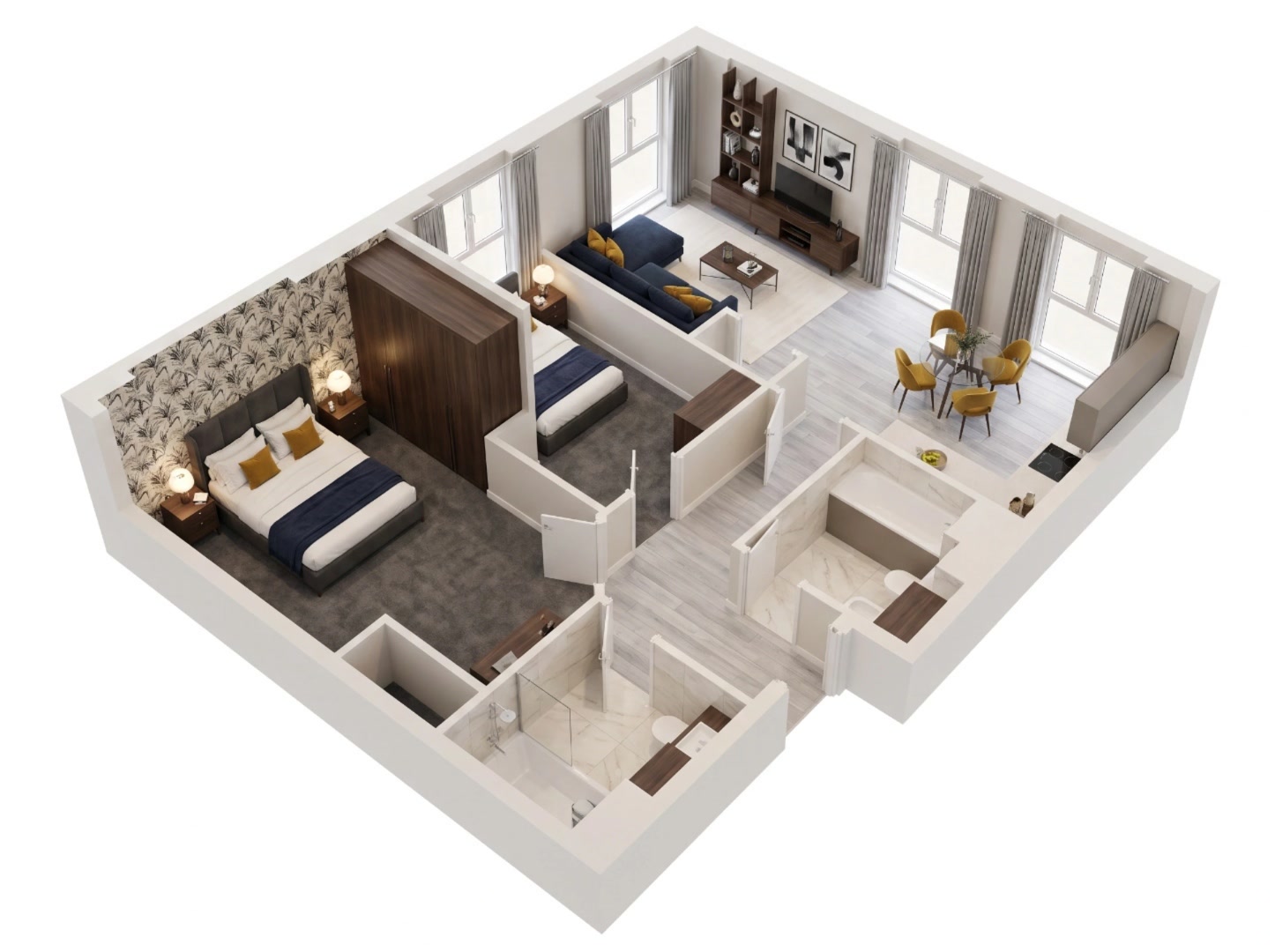Boulevard, Birmingham floorplan