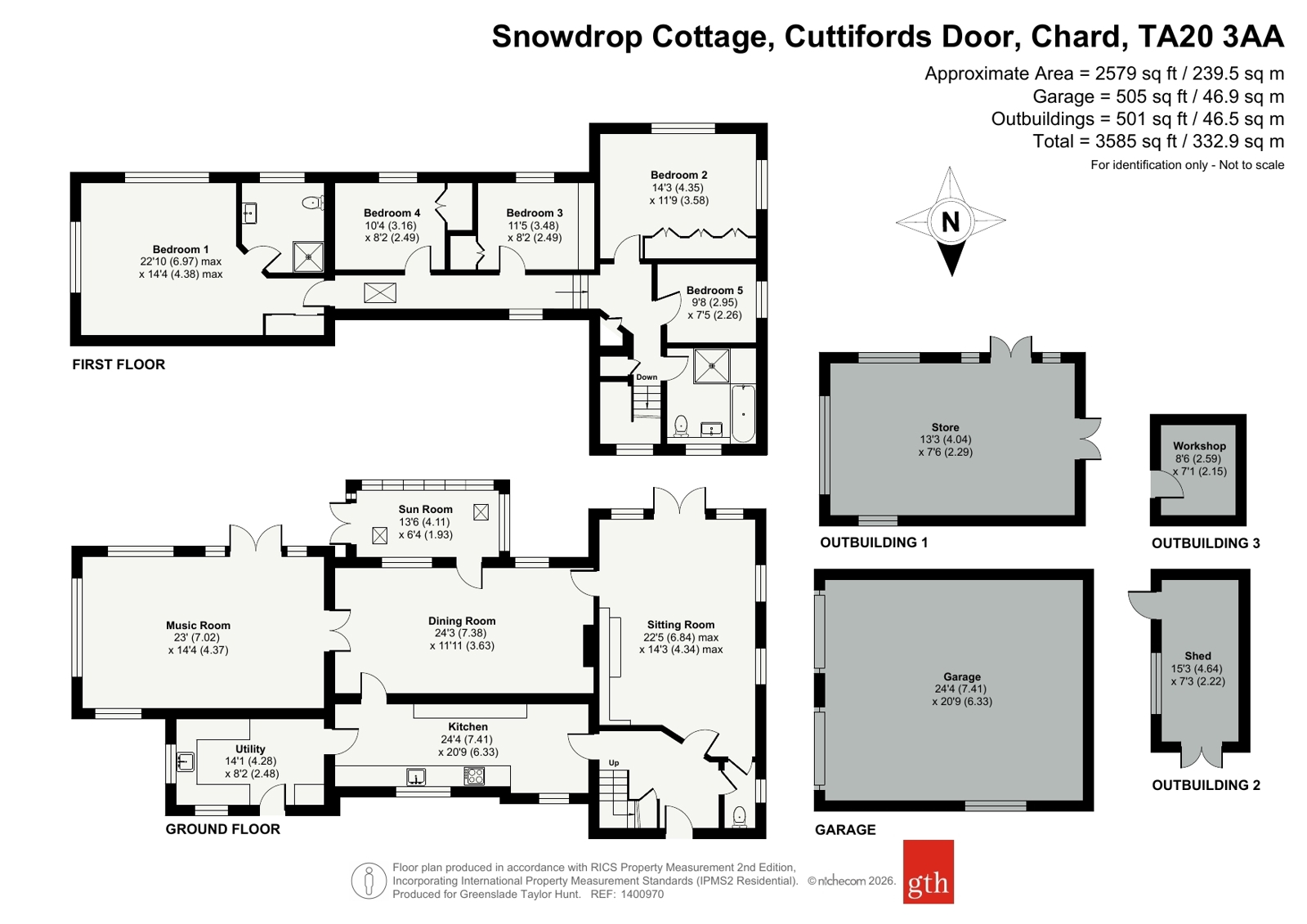 Snowdrop Cottage,, Cuttifords Door, Chard floorplan