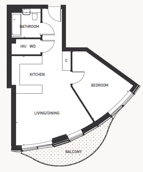 1 Bedrooms Flat for sale in The Heights, 360 Barking, Barking IG11
