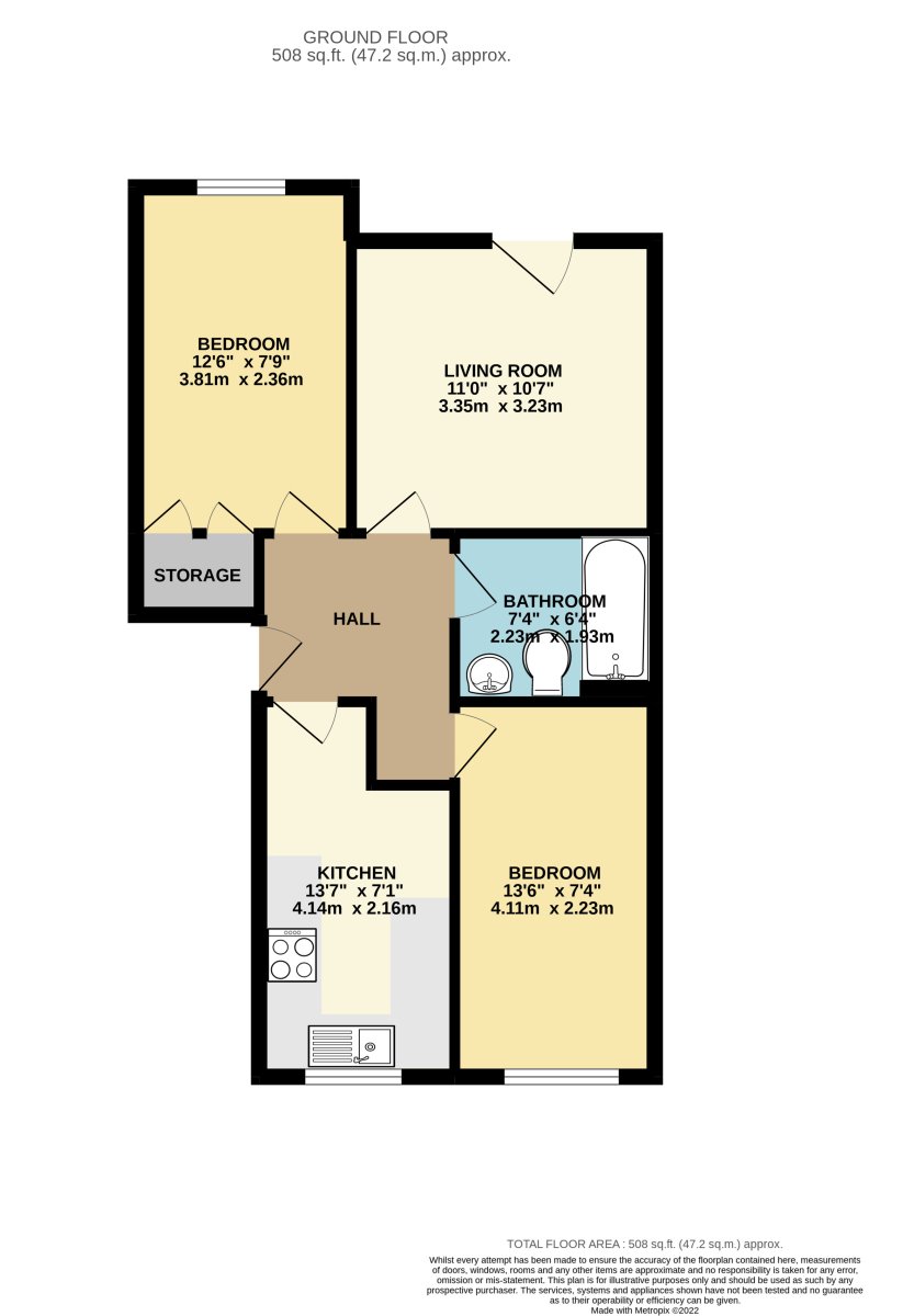 3, Royston Court, Stanley Road floorplan