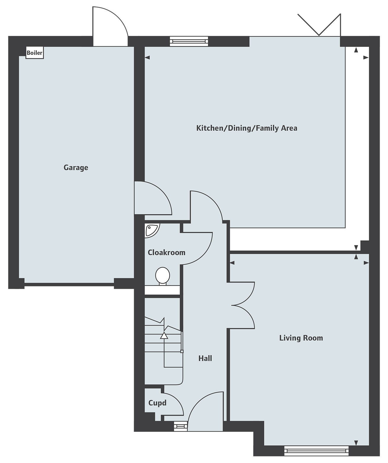 4 Bedrooms Detached house for sale in 