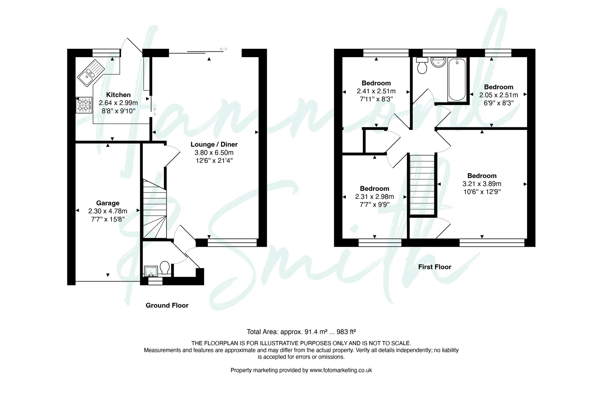 18 Barley Hills, Bishop's Stortford floorplan