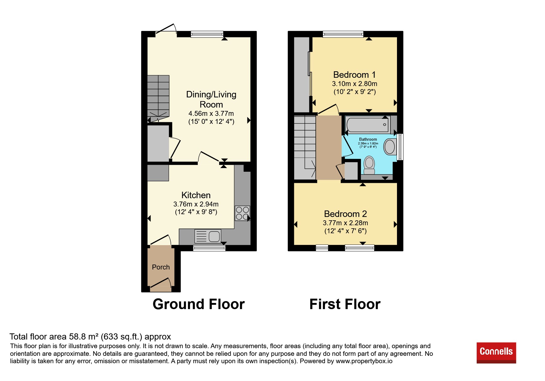 26, Mill Green Road, Salisbury floorplan
