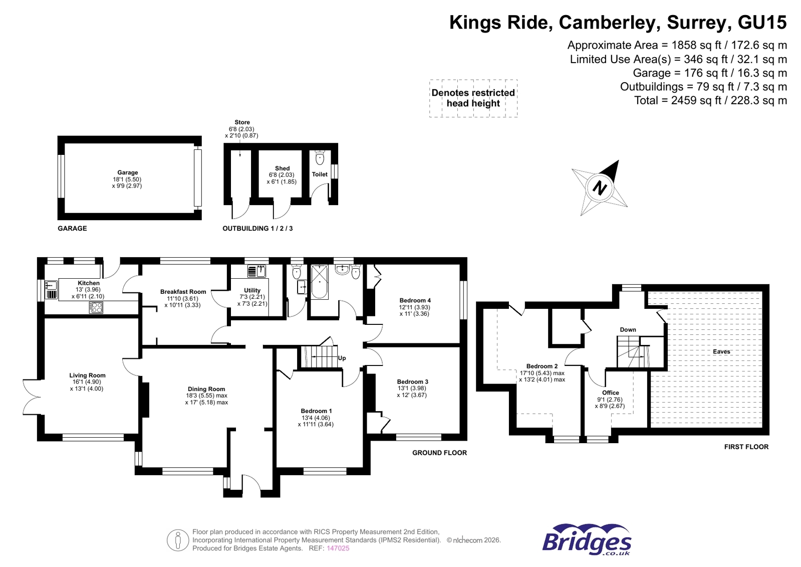 The Orchard, 9, Kings Ride, Surrey floorplan
