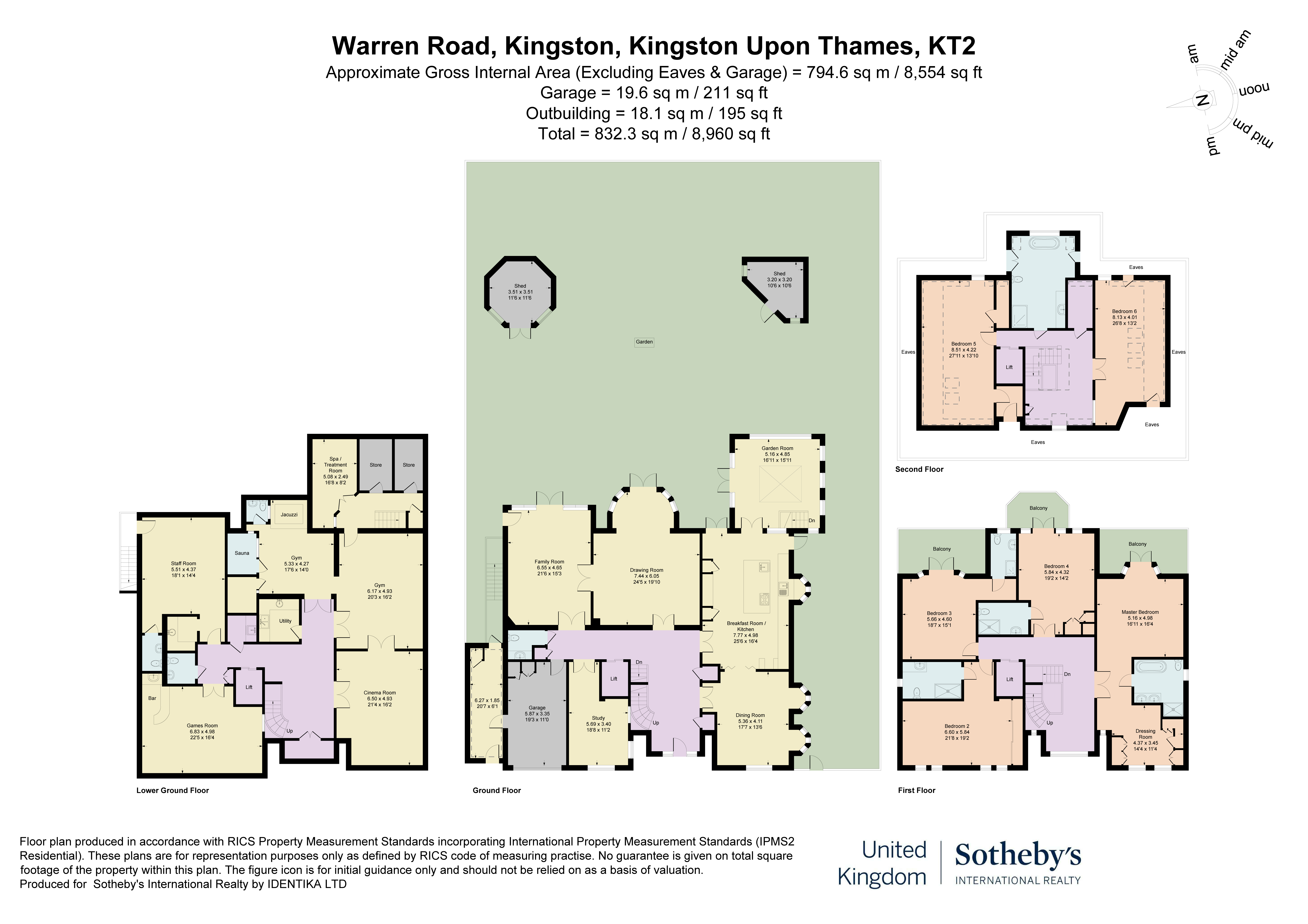 Warren, Warren Road, London floorplan