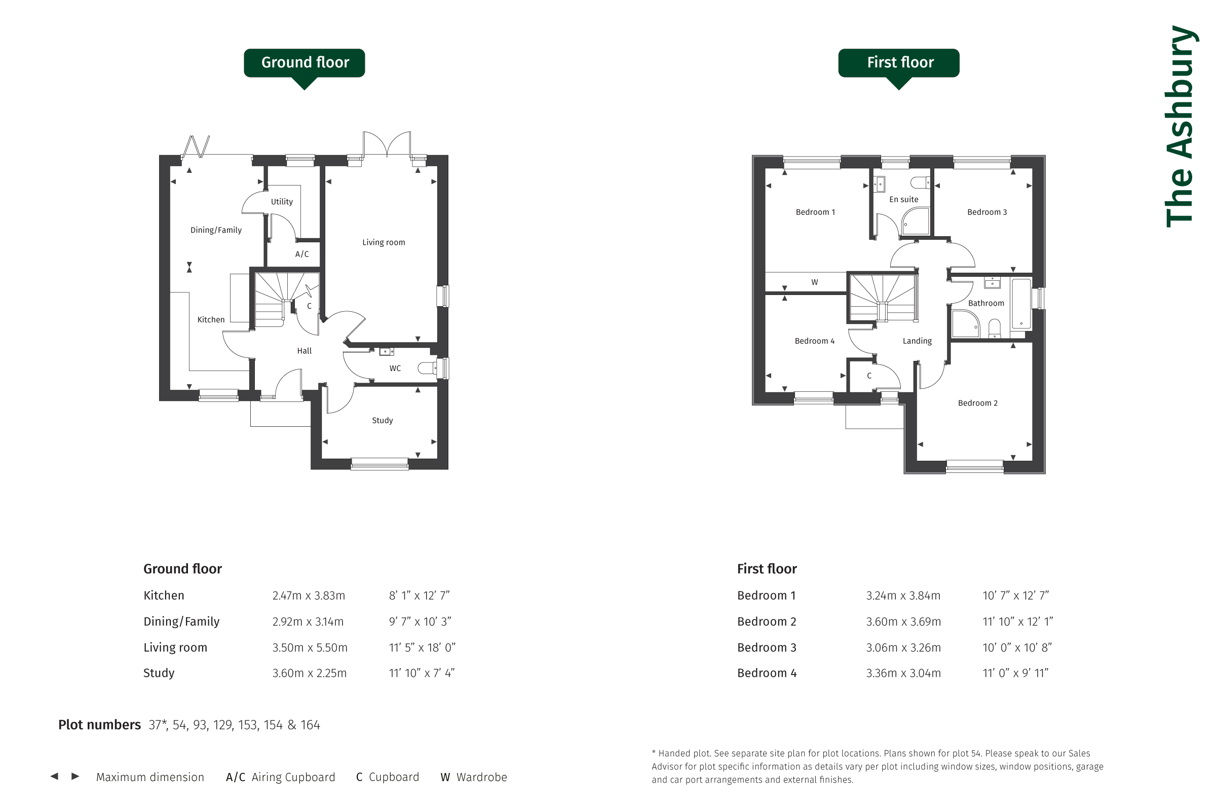 Plot 164, The Ashbury, Brockhills Lane, New Milton floorplan