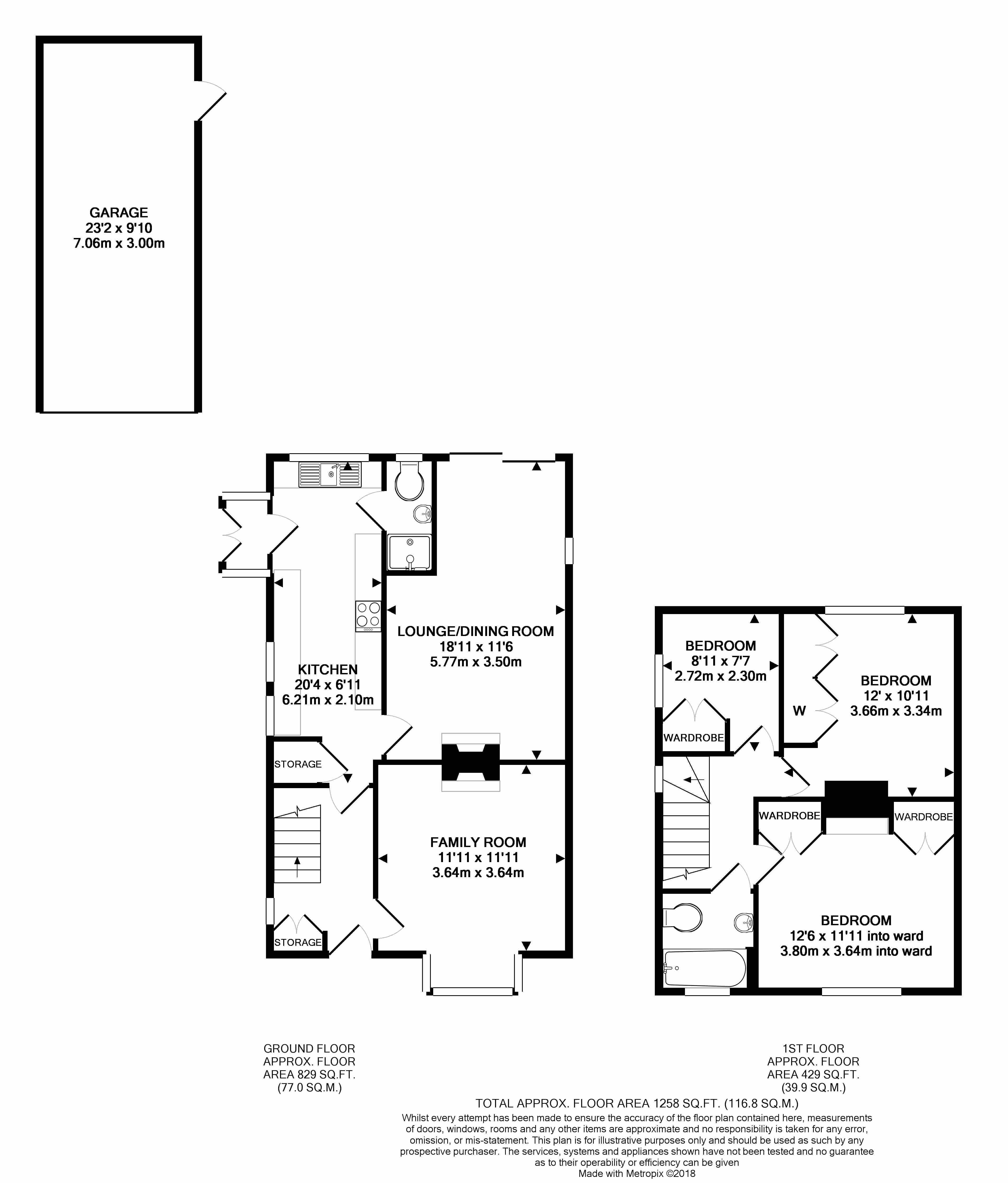 Kibberingie,, Reading Road, Hampshire floorplan