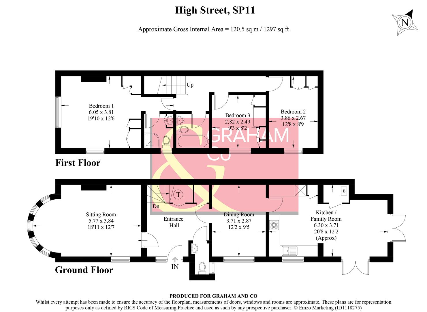 Ember Cottage, Upper Clatford, Andover floorplan