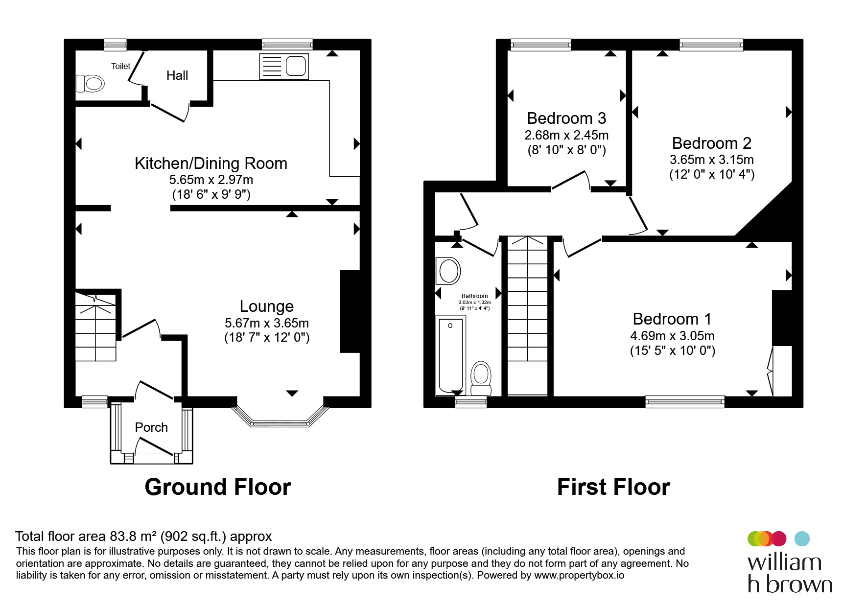5, Lime Tree Avenue, Doncaster floorplan