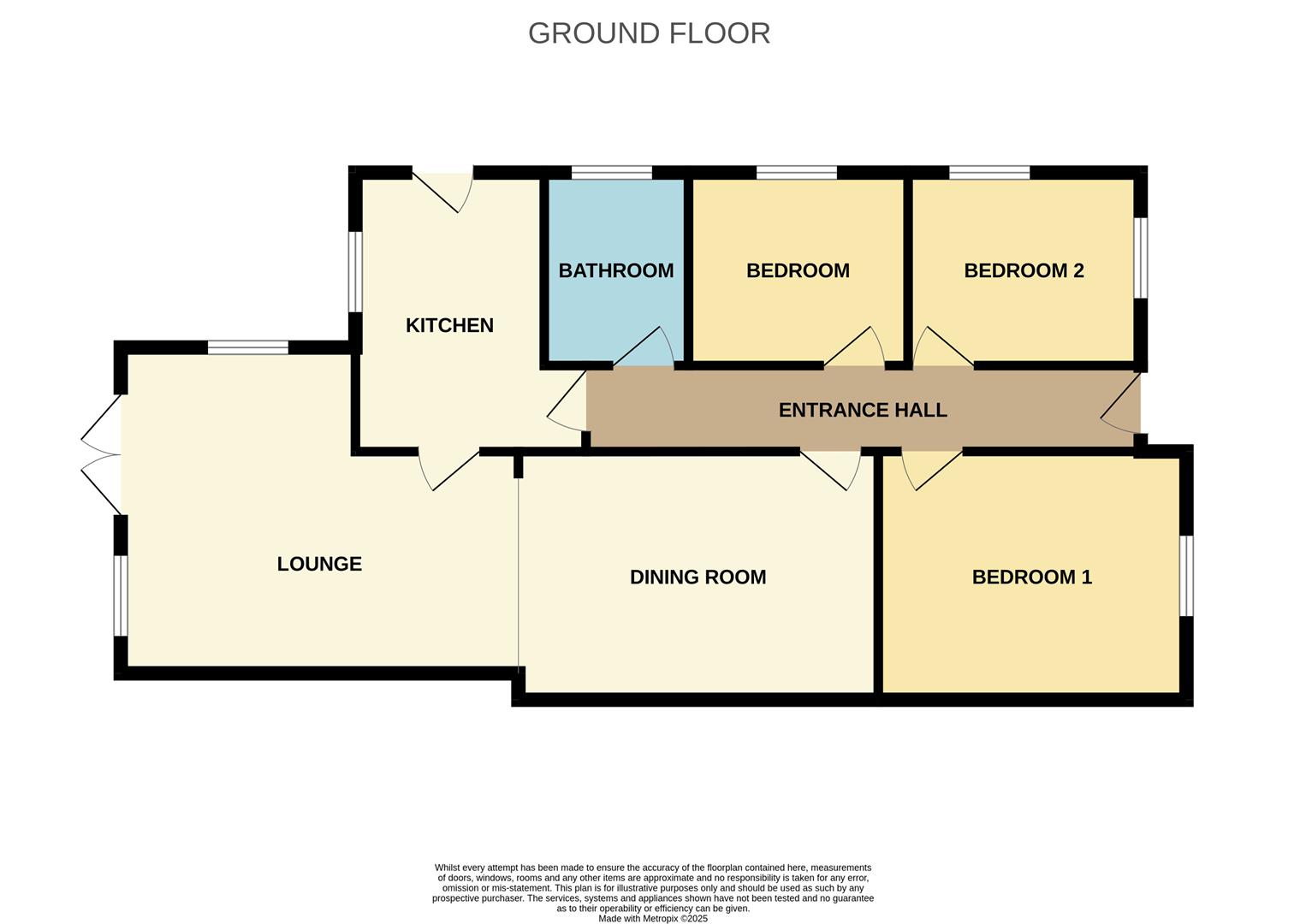 12, Cuckfield Crescent, Worthing floorplan
