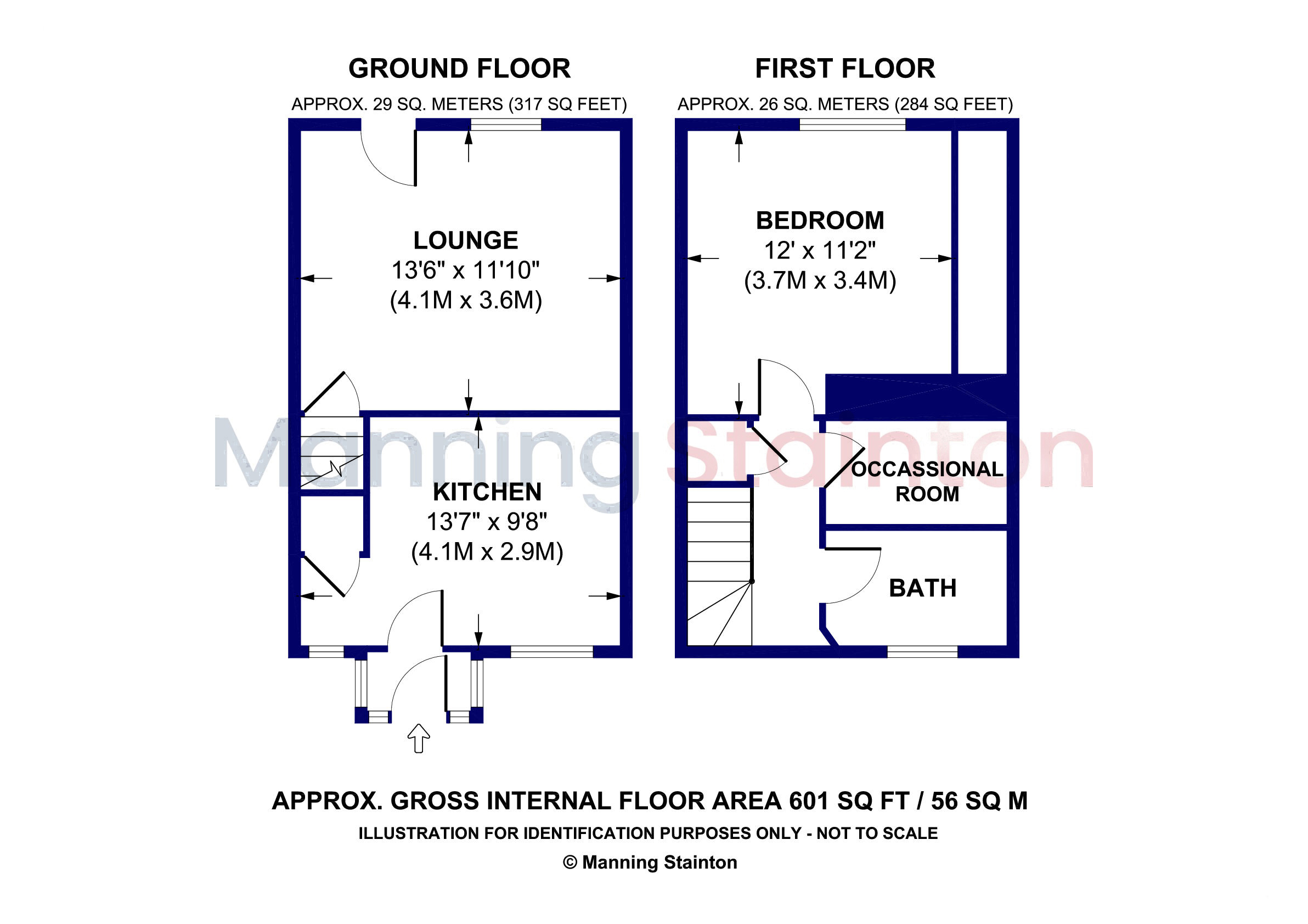 1, Hallam Street, Leeds floorplan