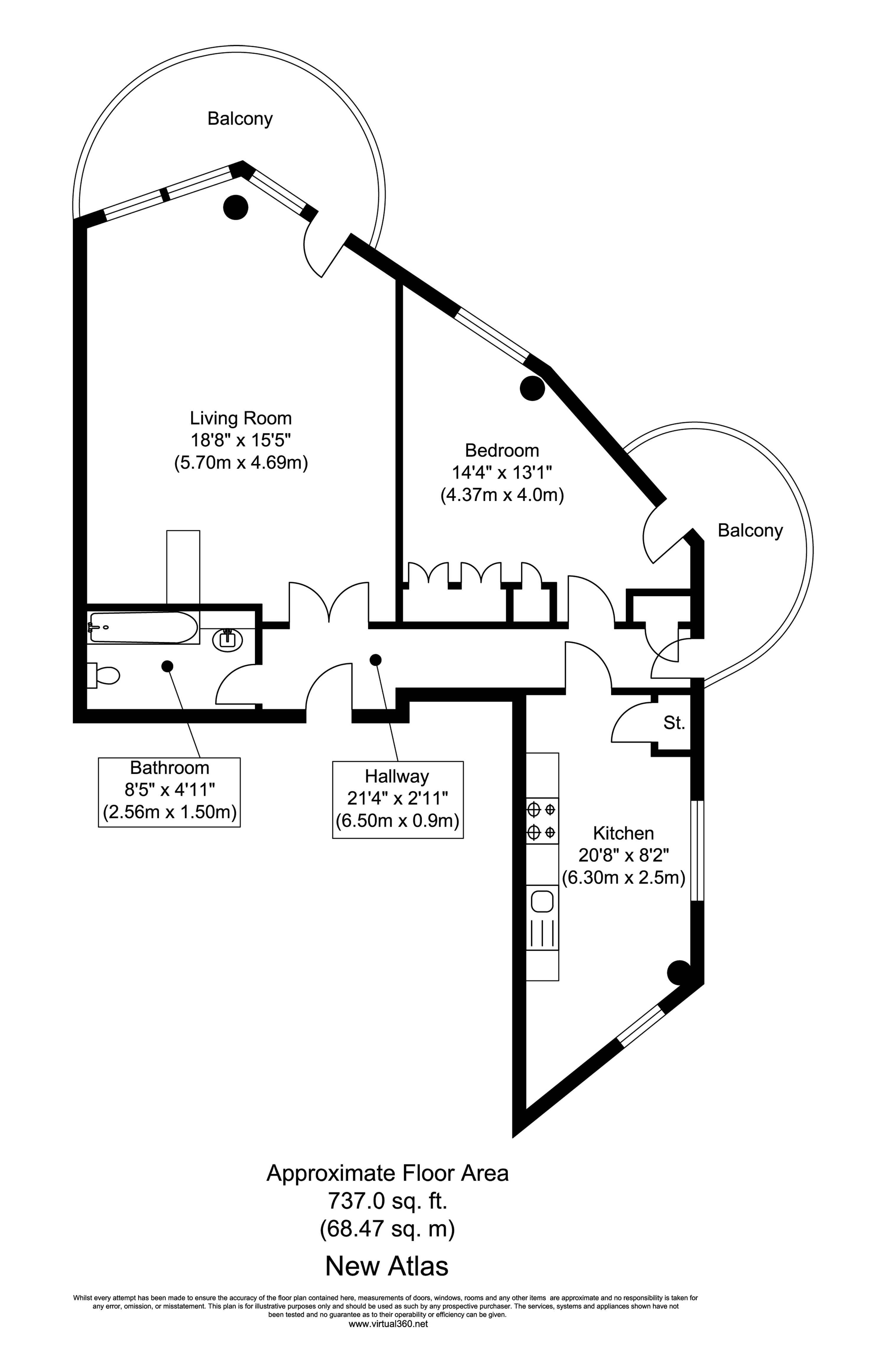 1 Bedrooms Flat to rent in New Atlas Wharf, Canary Wharf E14