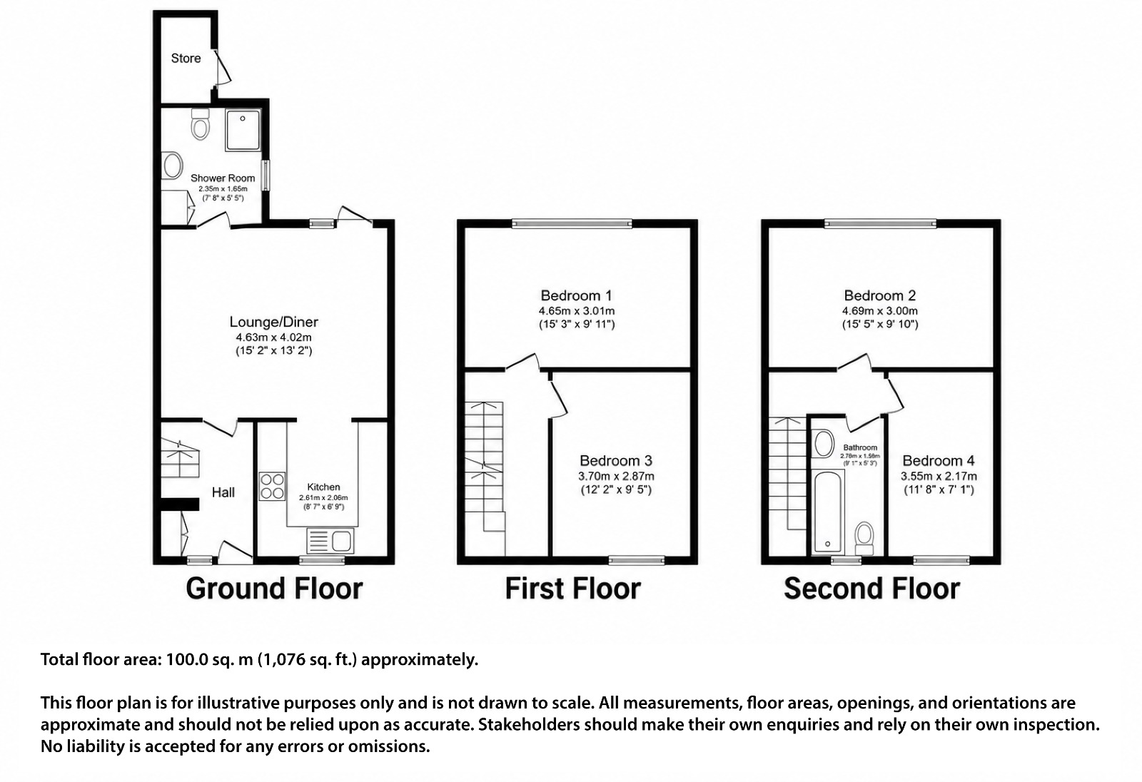 7 Daniel Bolt Close, Uamvar Street, London floorplan