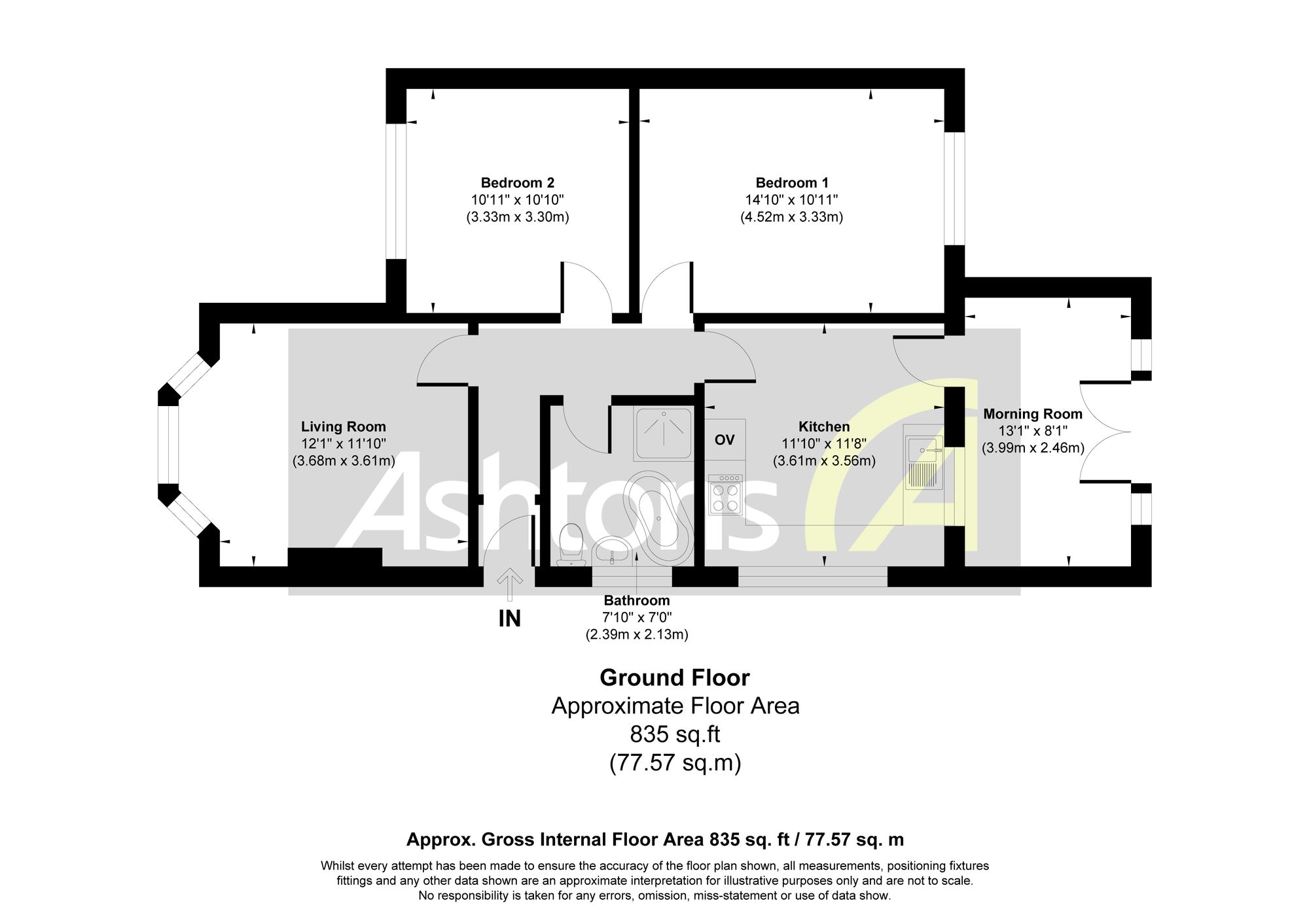 27 Springfield Road, Widnes floorplan